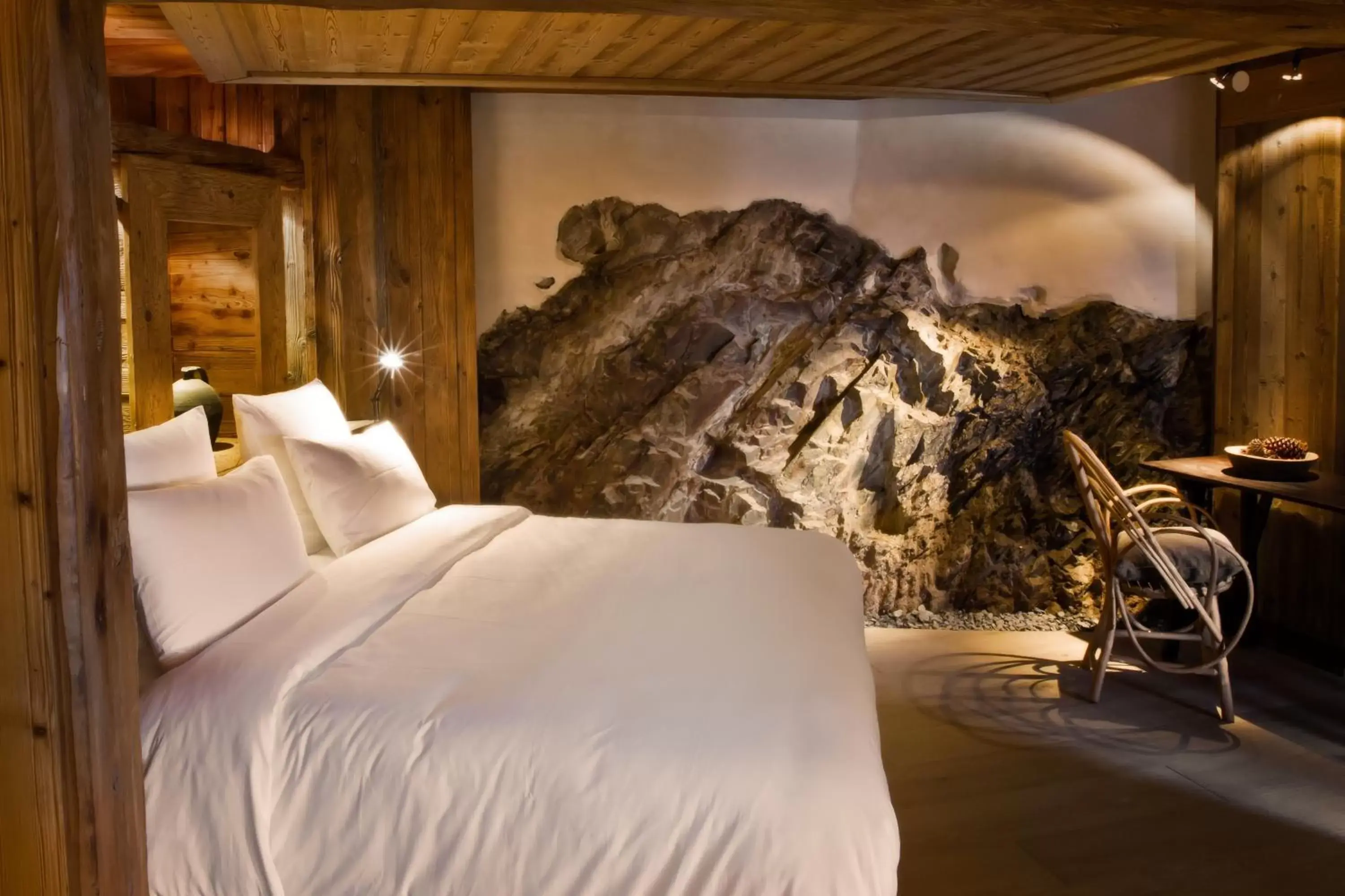 Bed in Zannier Hotels Le Chalet