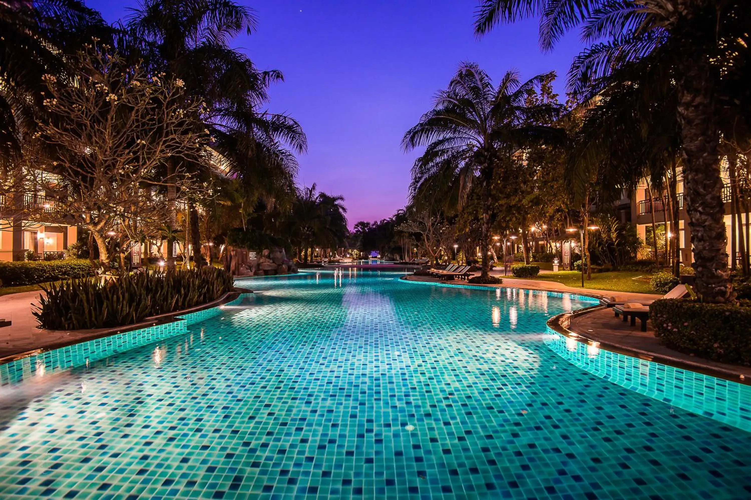 Swimming Pool in Ravindra Beach Resort & Spa - SHA Extra Plus