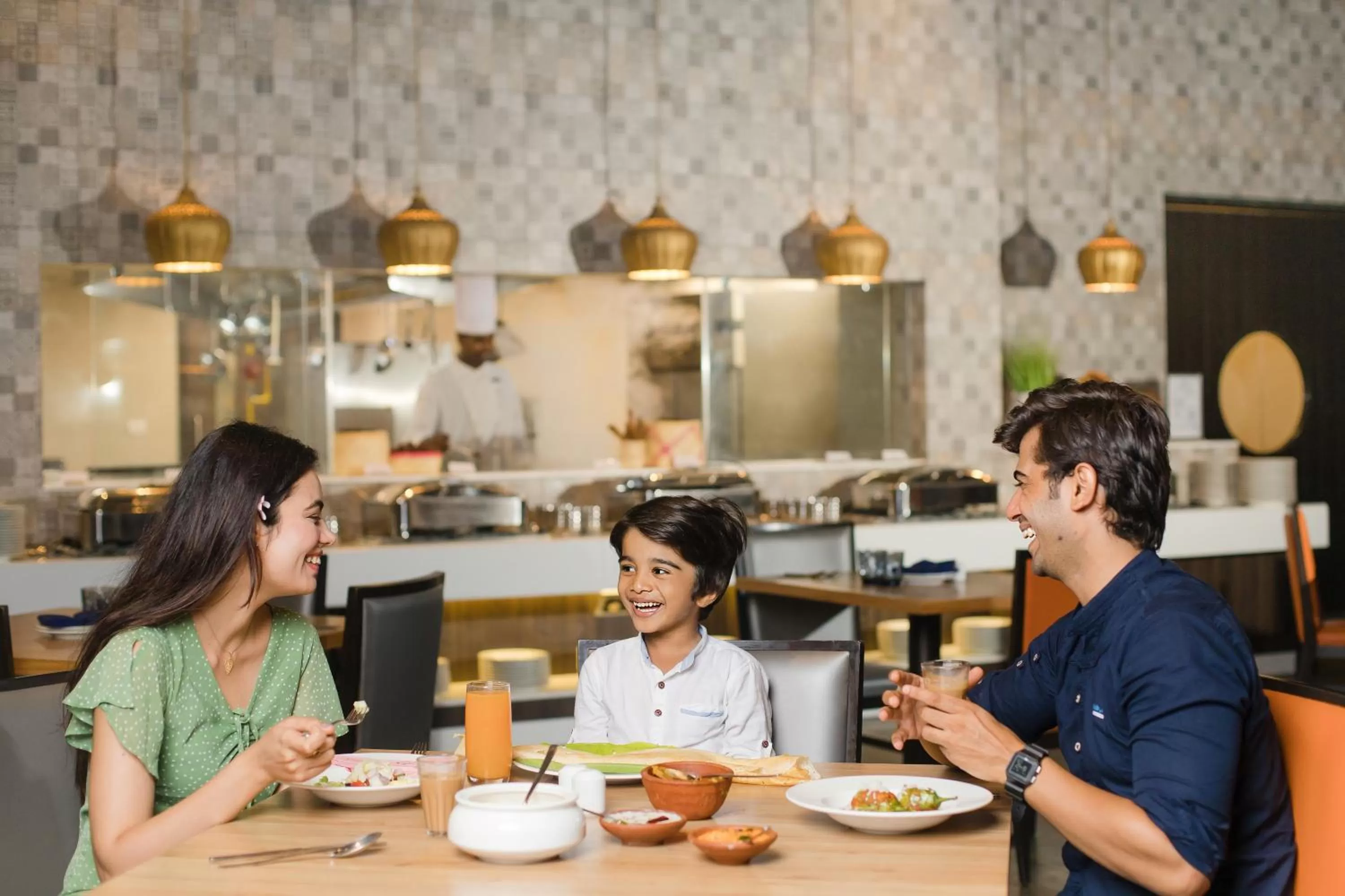 Breakfast in The Residency Towers, Rameswaram