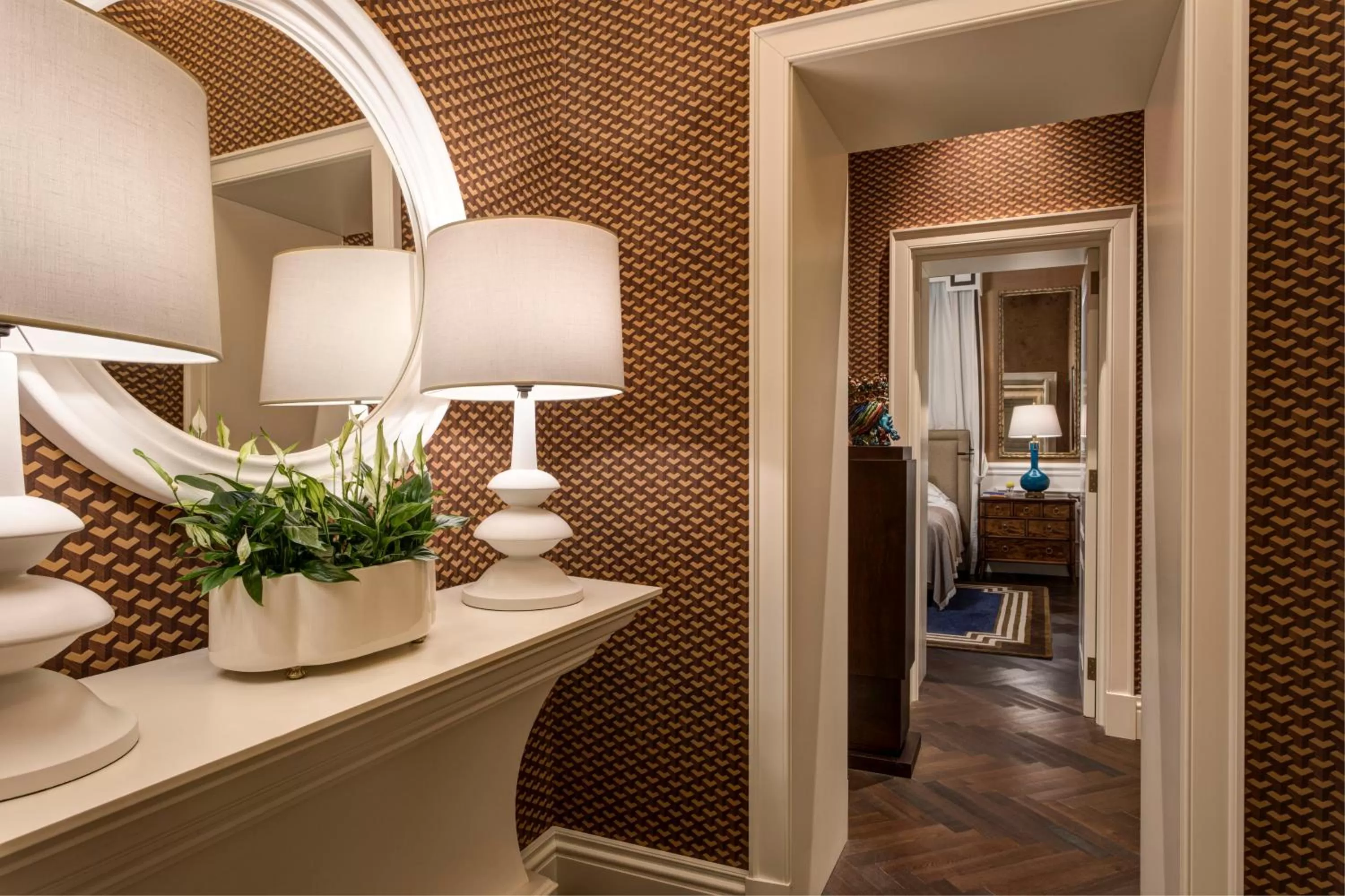 Decorative detail in Rocco Forte Villa Igiea