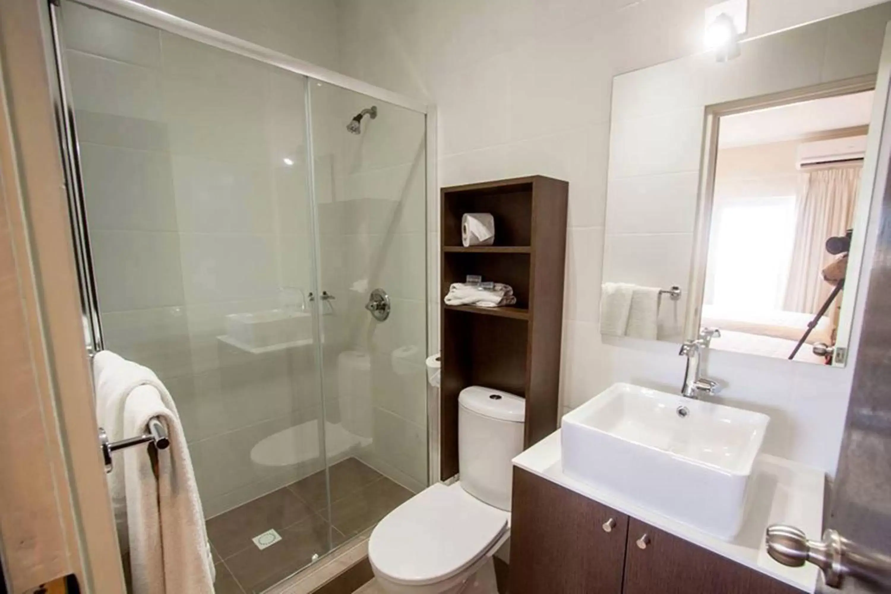 Shower, Bathroom in Curacao Airport Hotel