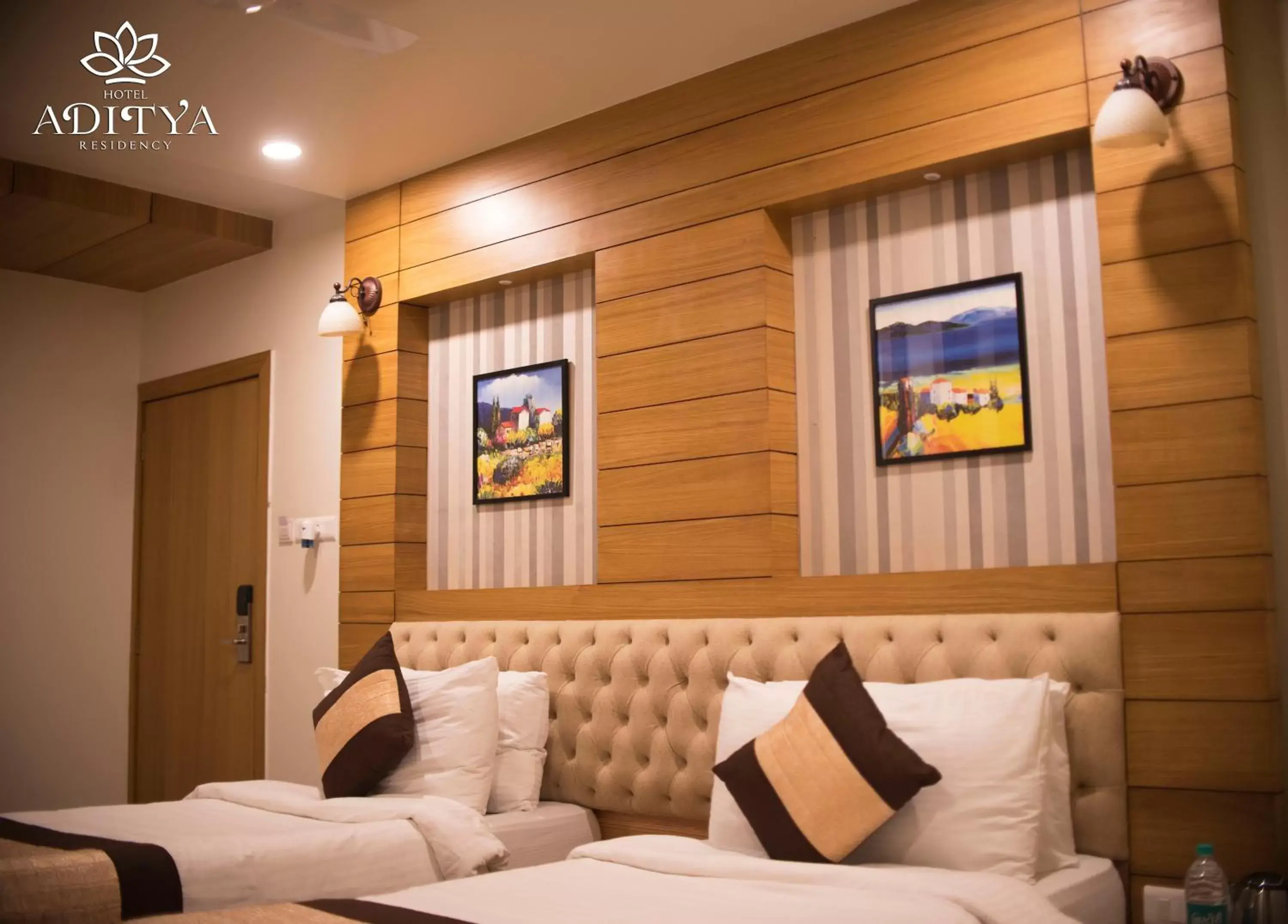 Bed in Hotel Aditya Residency Bed in Hotel Aditya Residency