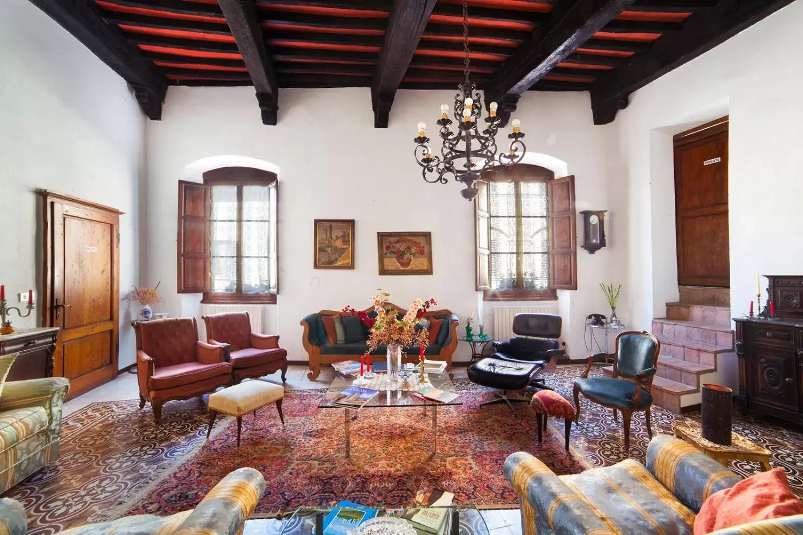 Living room, Seating Area in Residenza D'Epoca Palazzo Buonaccorsi