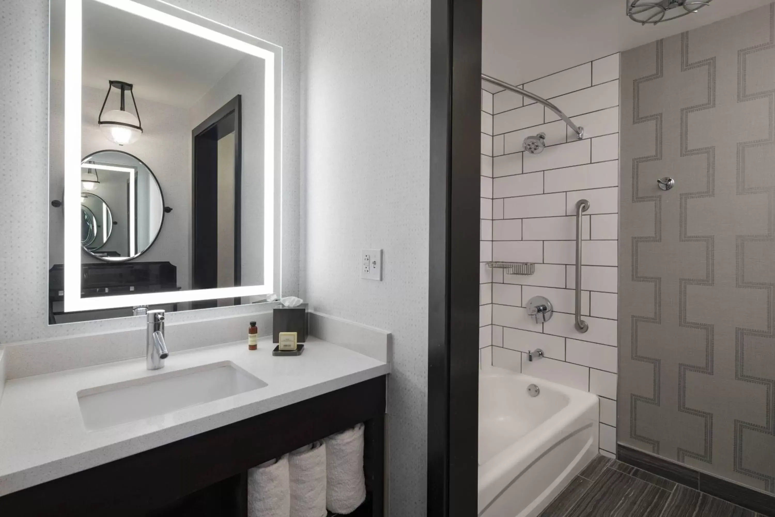 Bathroom in The Notary Hotel, Philadelphia, Autograph Collection