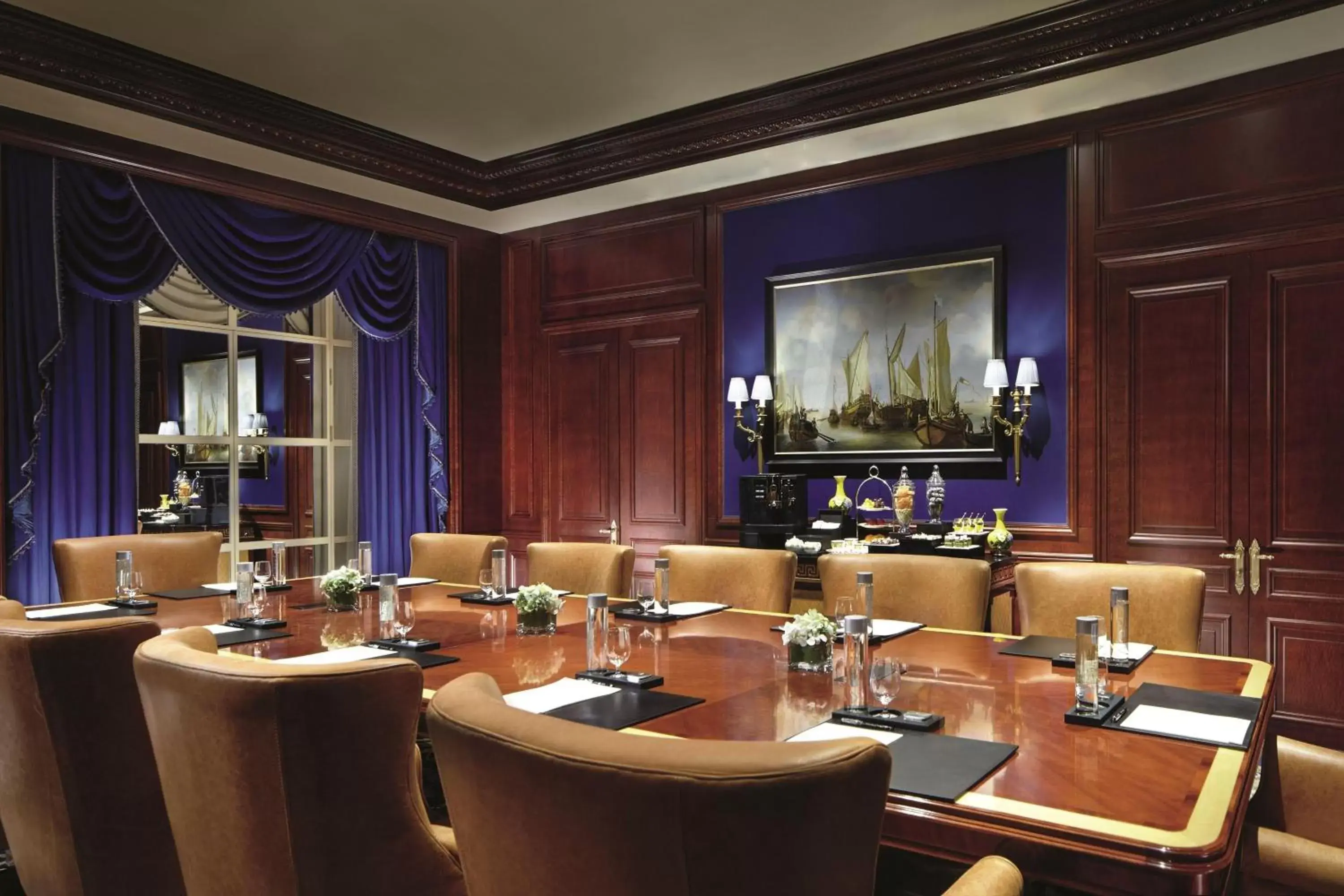 Meeting/conference room, Restaurant/Places to Eat in The Ritz-Carlton, Tianjin