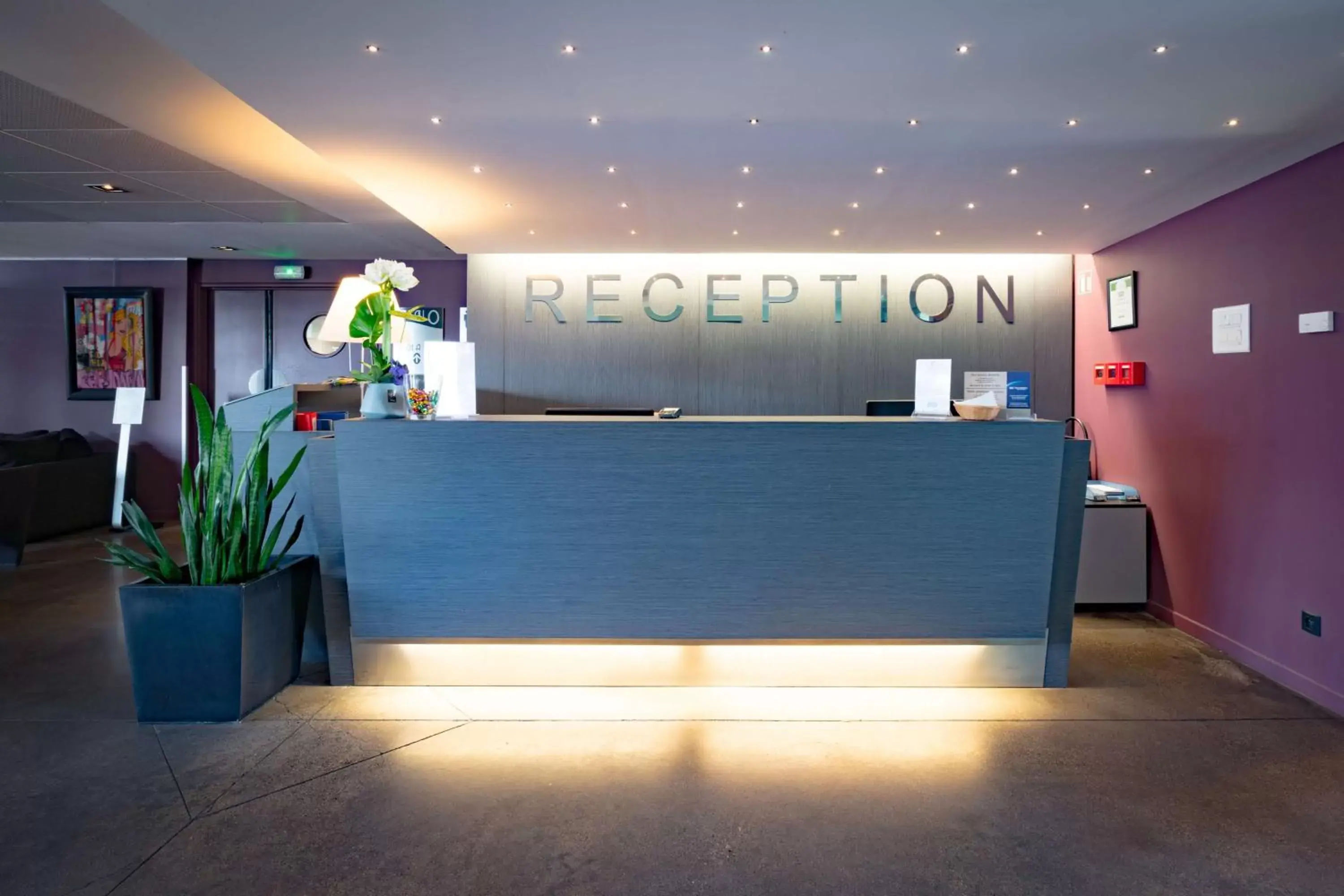 Lobby or reception, Lobby/Reception in Best Western Plus Hotel Gergovie