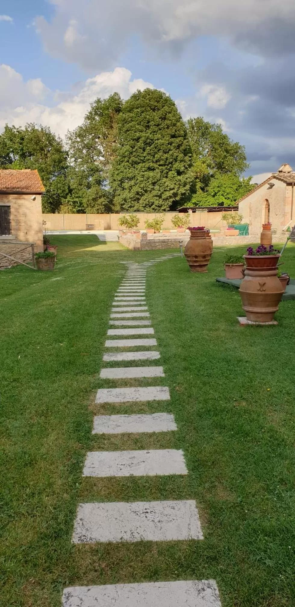 Garden in Villa Bruna