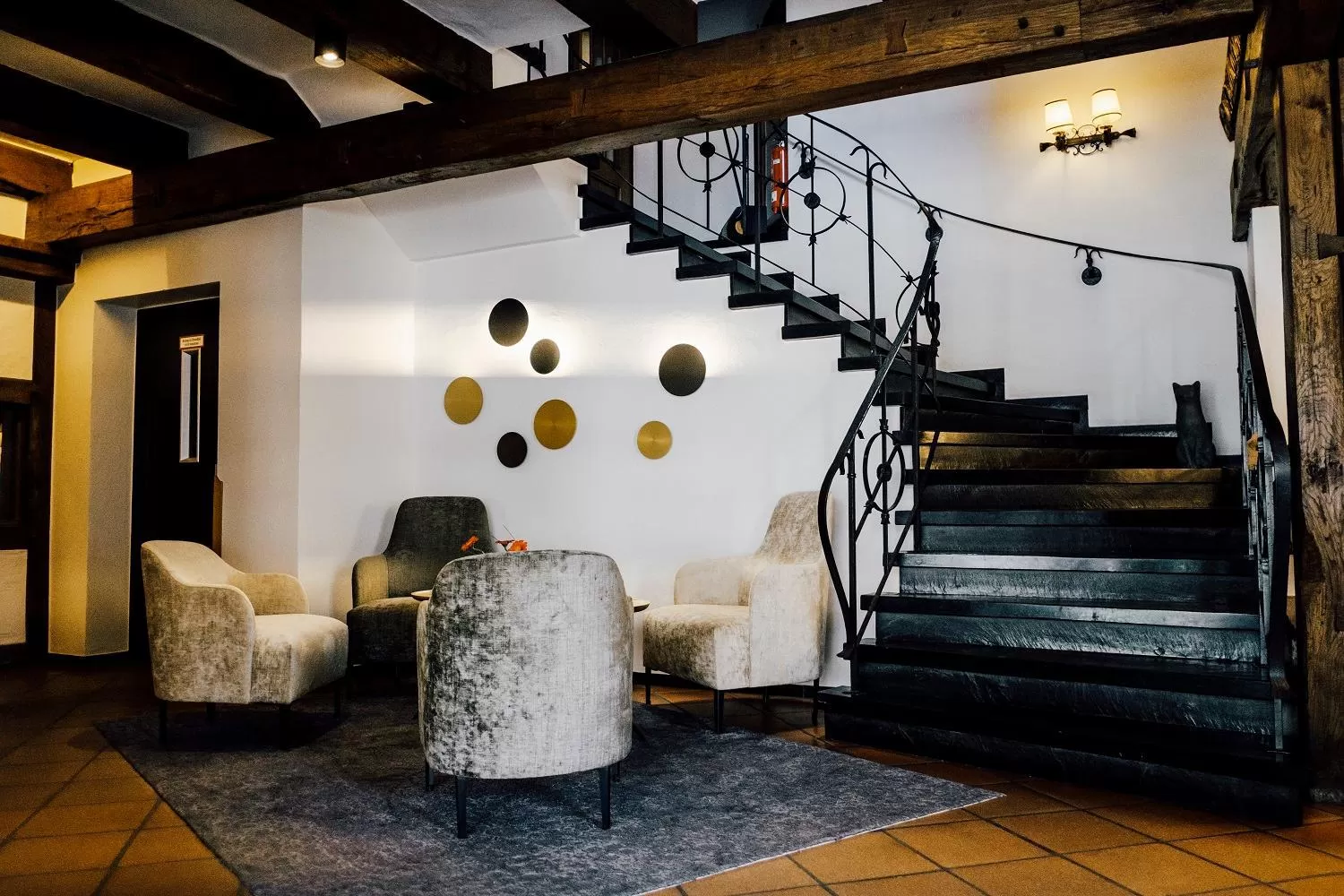 Seating area in Ratskeller Wiedenbrück