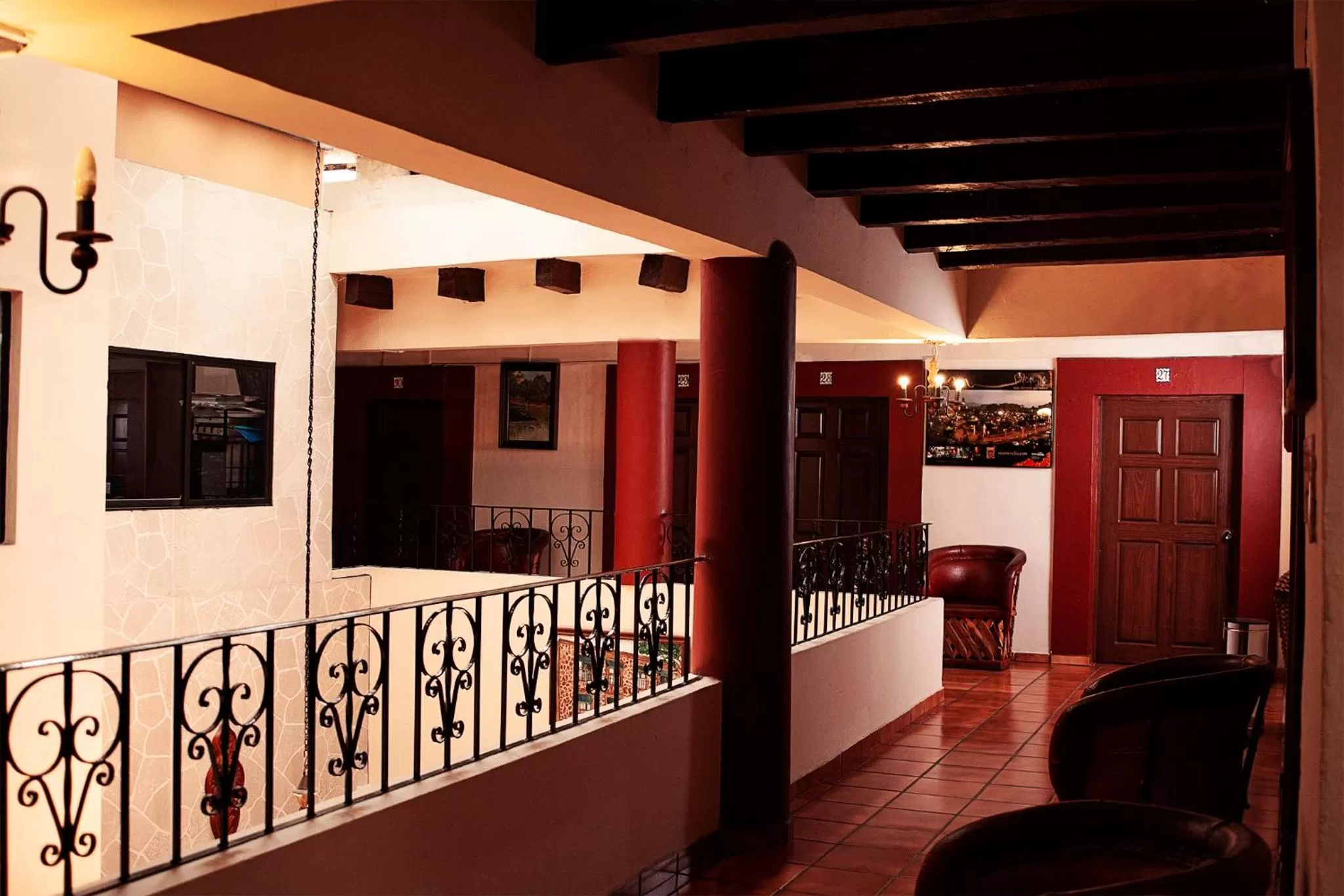 Property building in Hotel el Carmen, Morelia