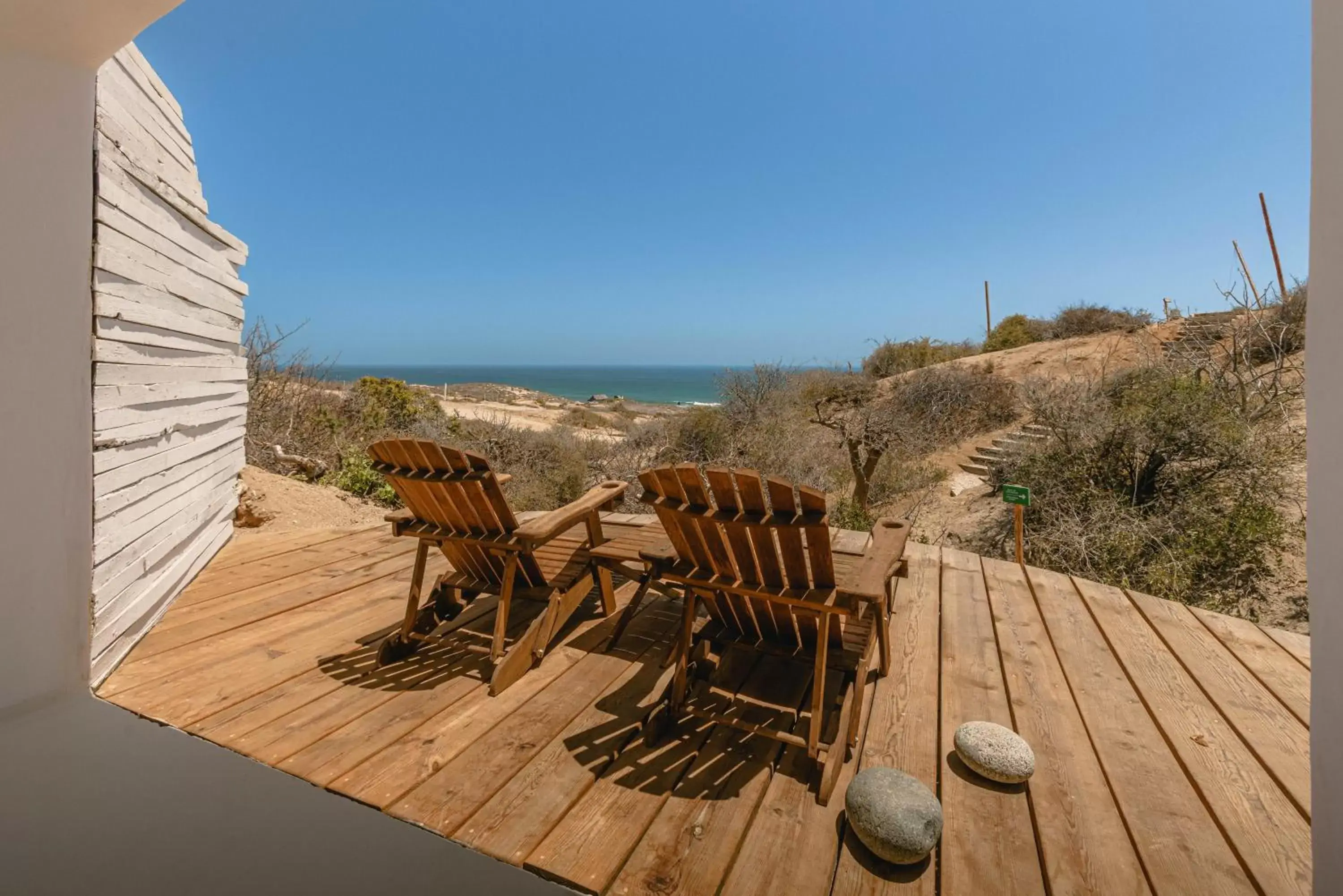 Sea view in The White Lodge