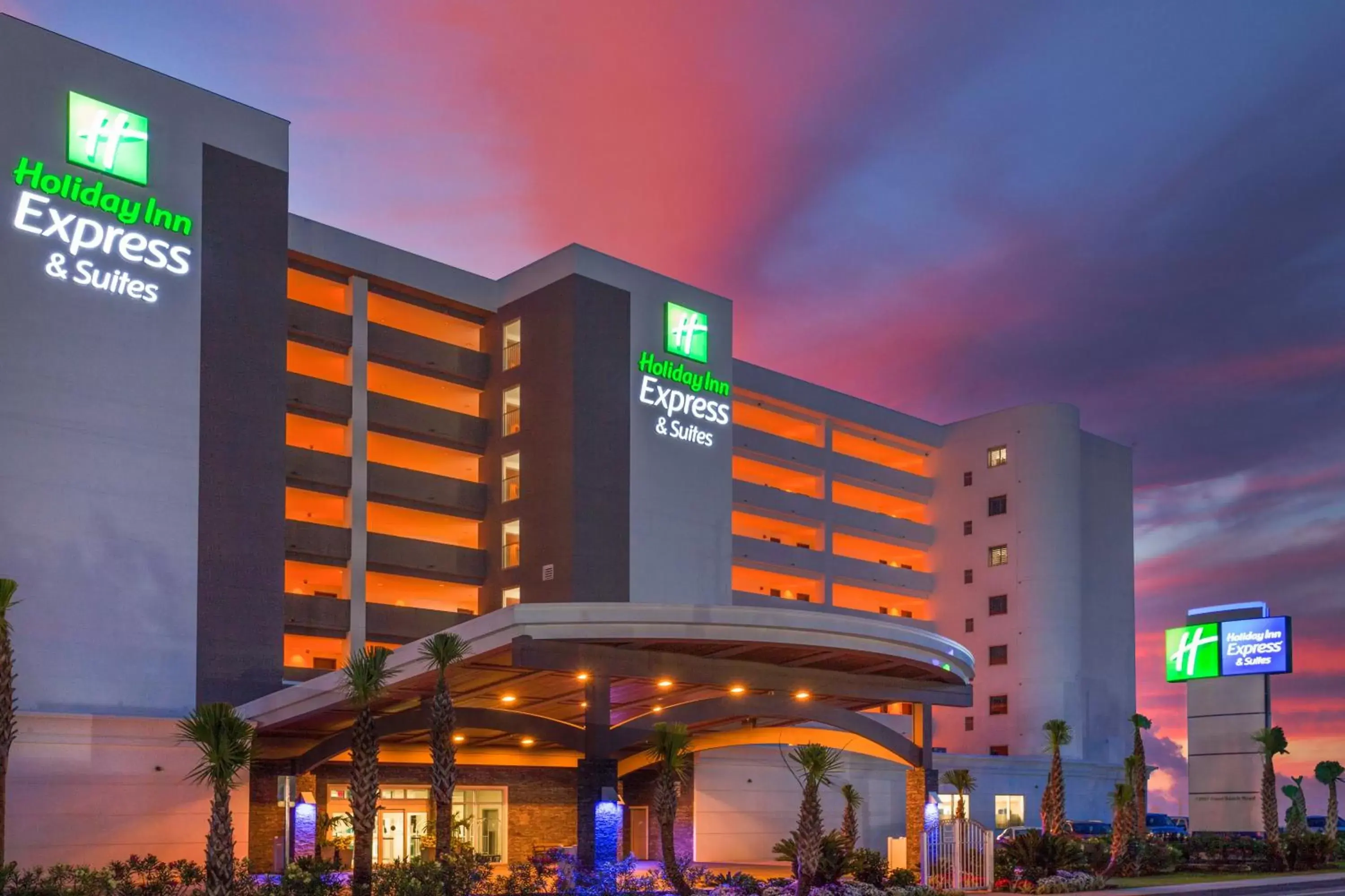 Property Building in Holiday Inn Express & Suites Panama City Beach - Beachfront, an IHG Hotel