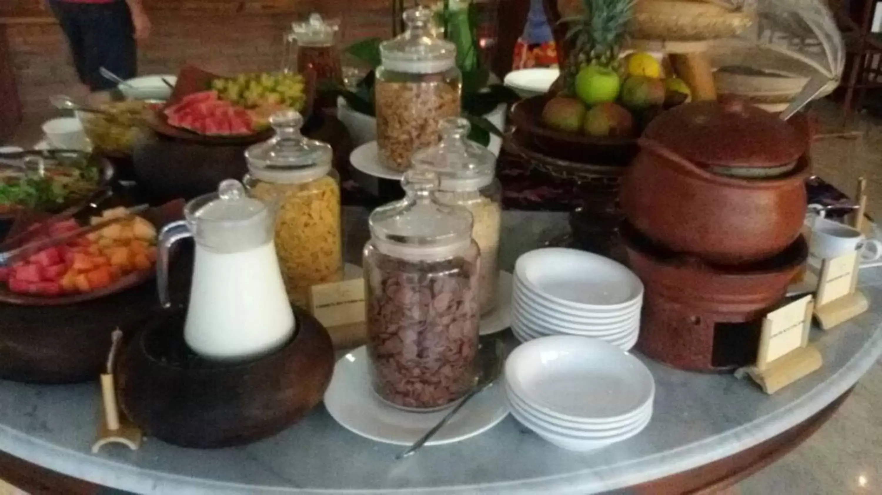 Buffet breakfast in Plataran Ubud Hotel & Spa - CHSE Certified Buffet breakfast in Plataran Ubud Hotel & Spa - CHSE Certified