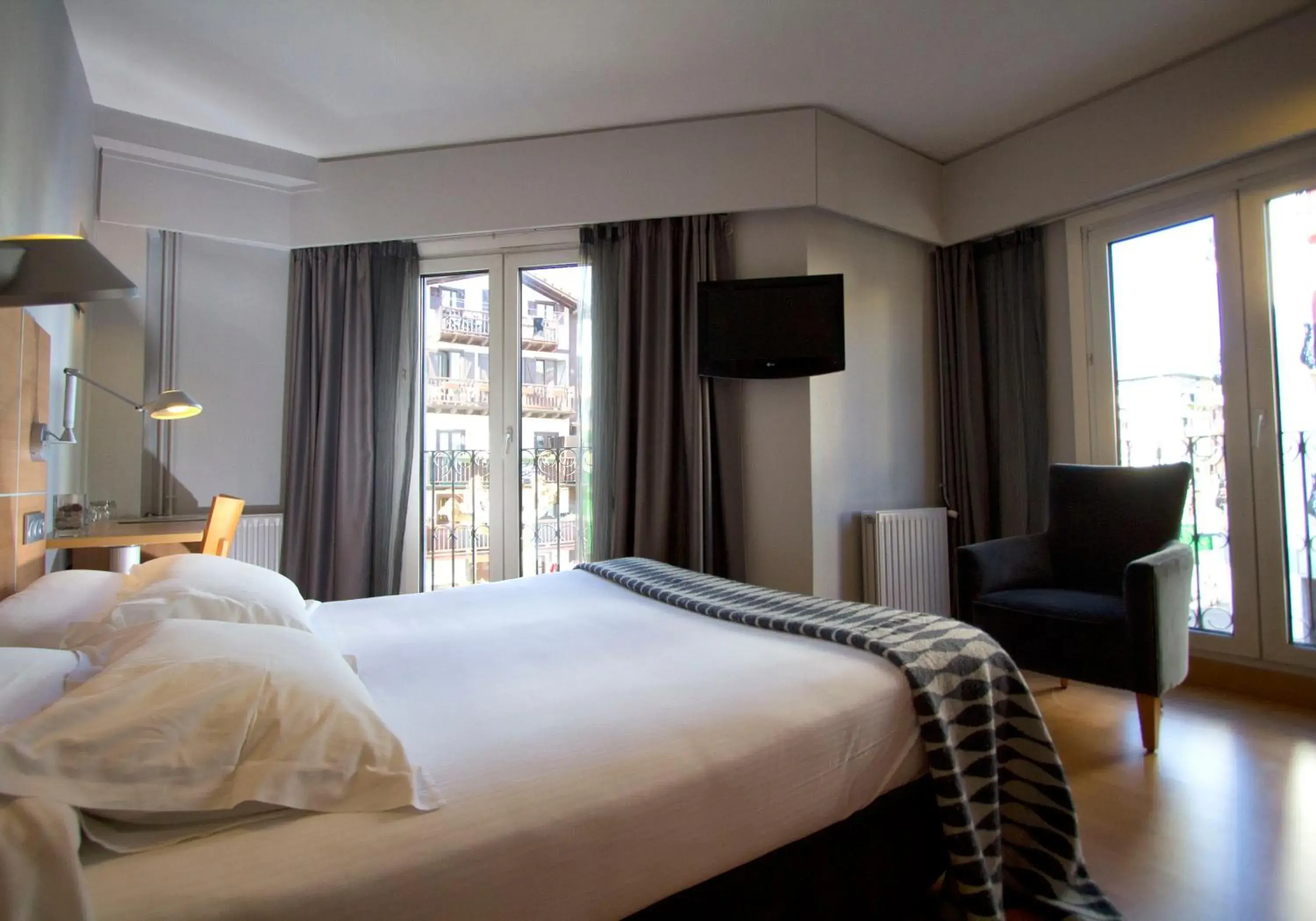 Bed in Hotel Jauregui Bed in Hotel Jauregui