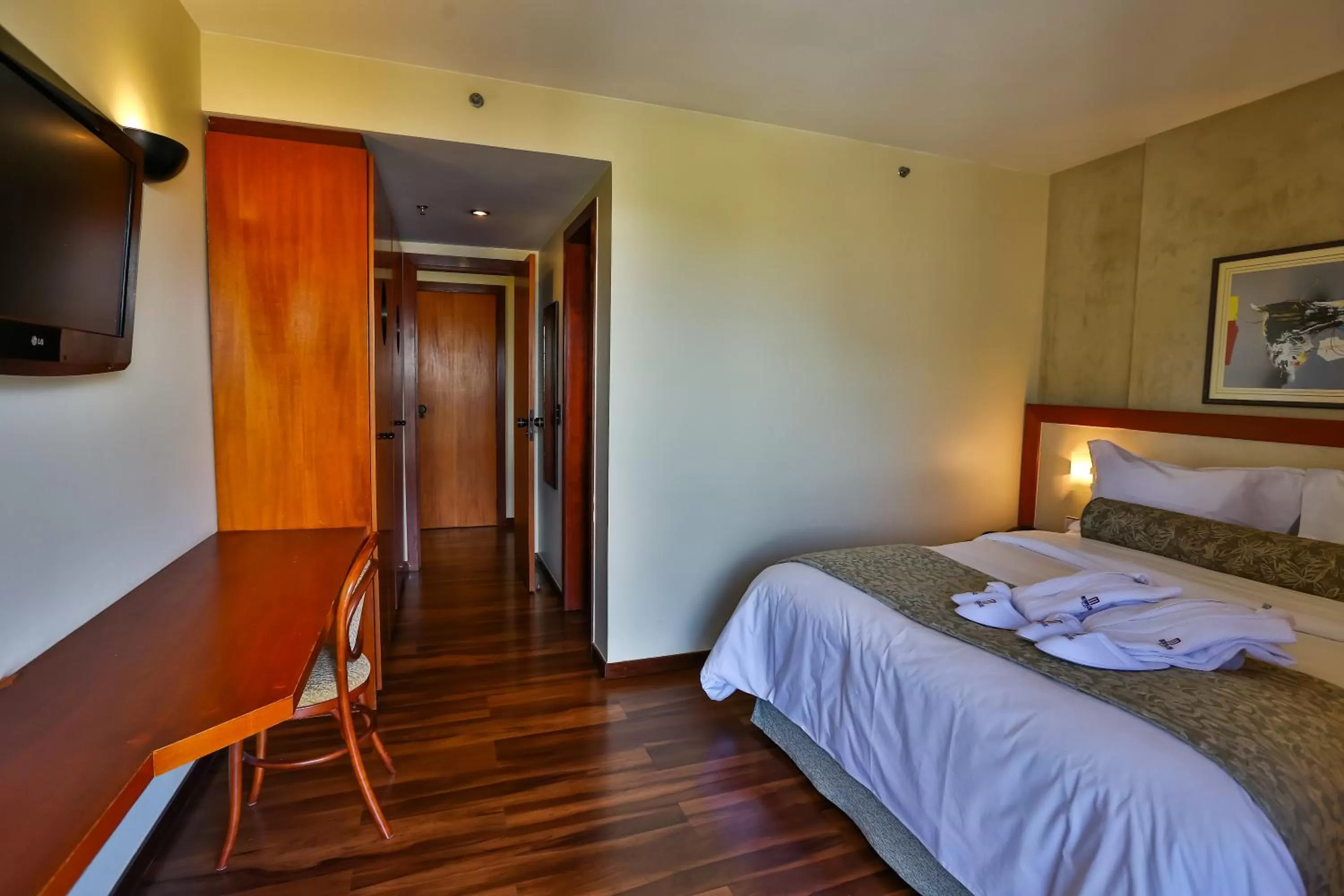 Bed in Metropolitan Hotel Brasília