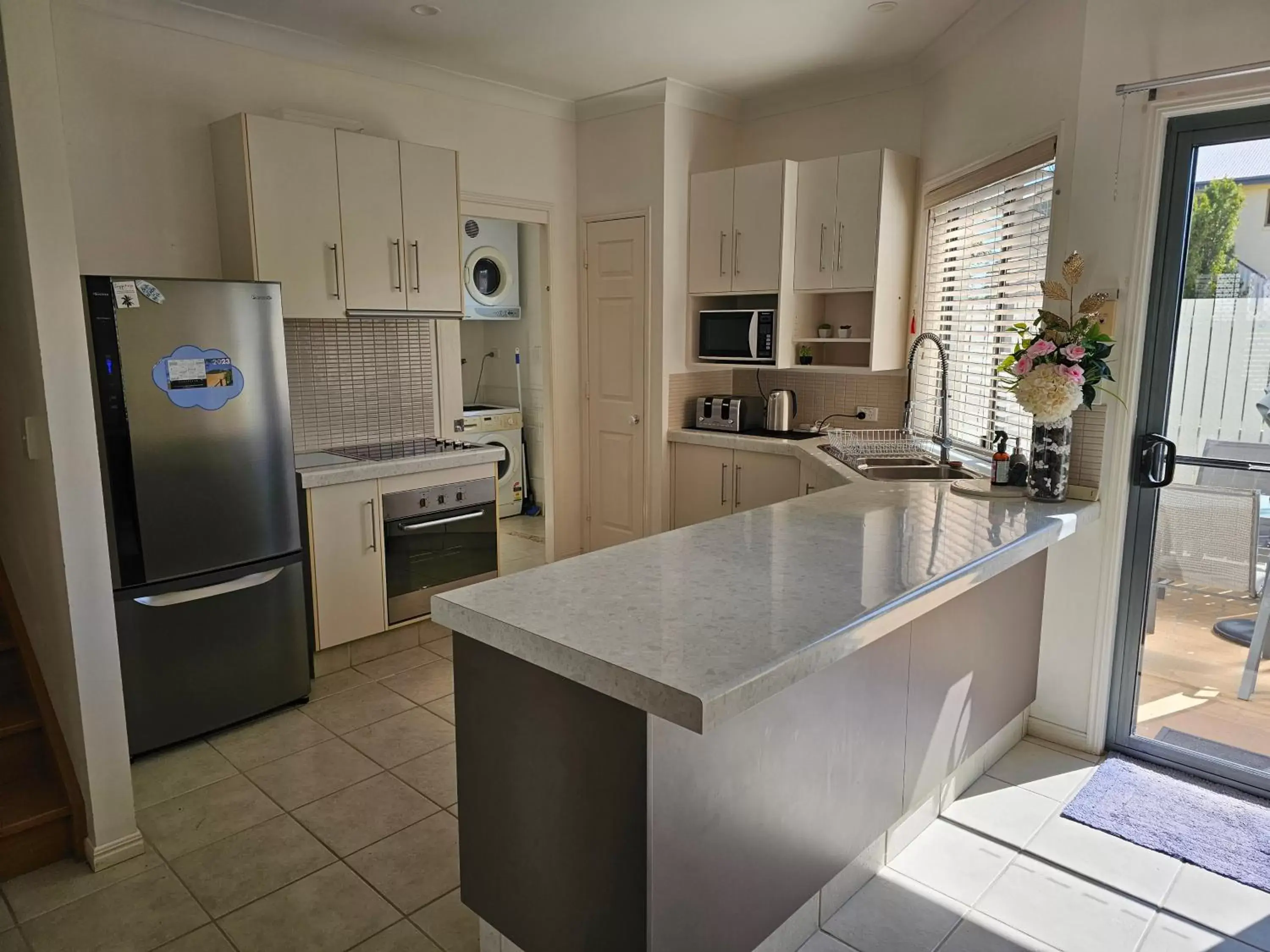 Kitchen/Kitchenette in Koola Beach Apartments Bargara