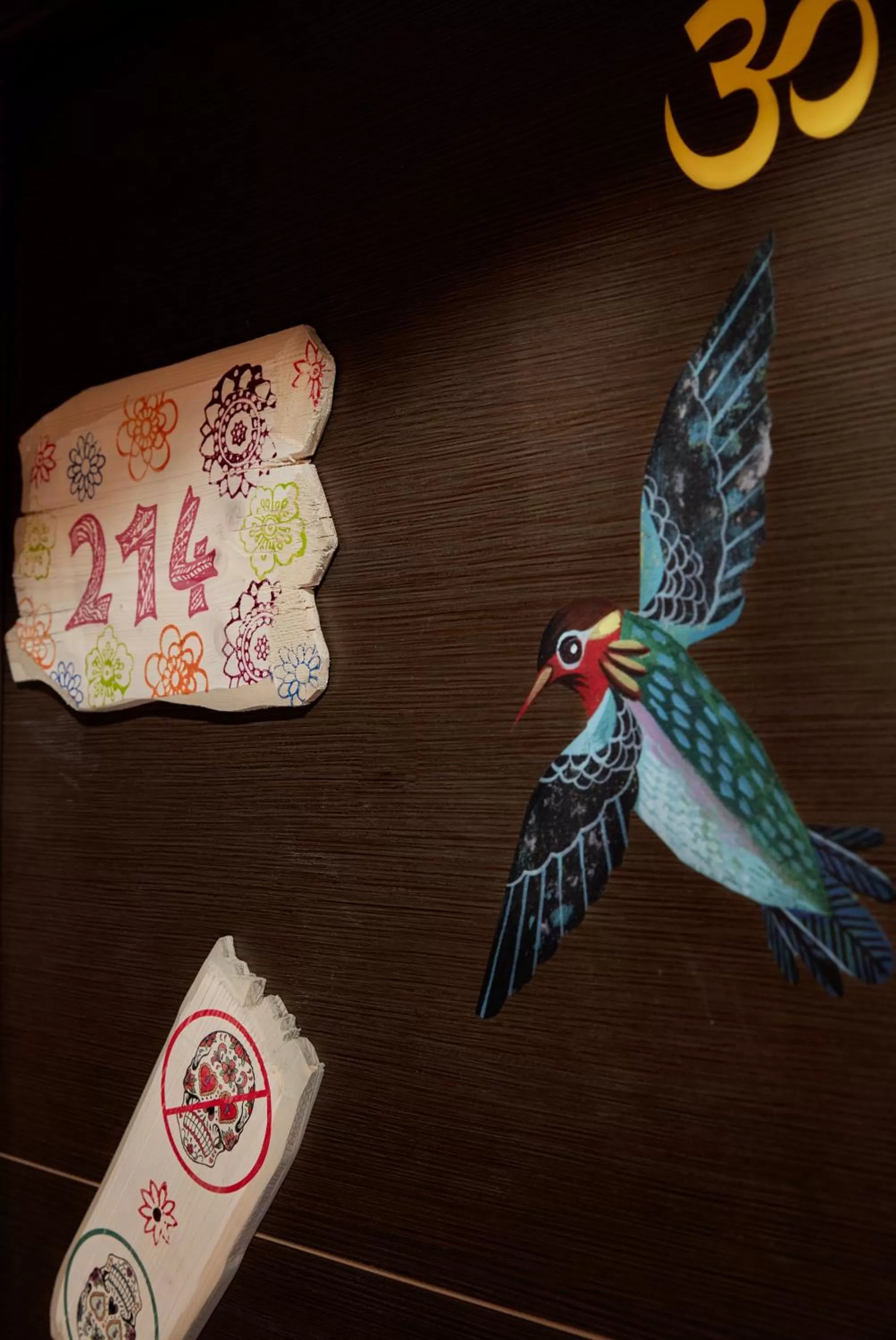 Decorative detail in Bikini Island & Mountain Port de Soller "Adults only"