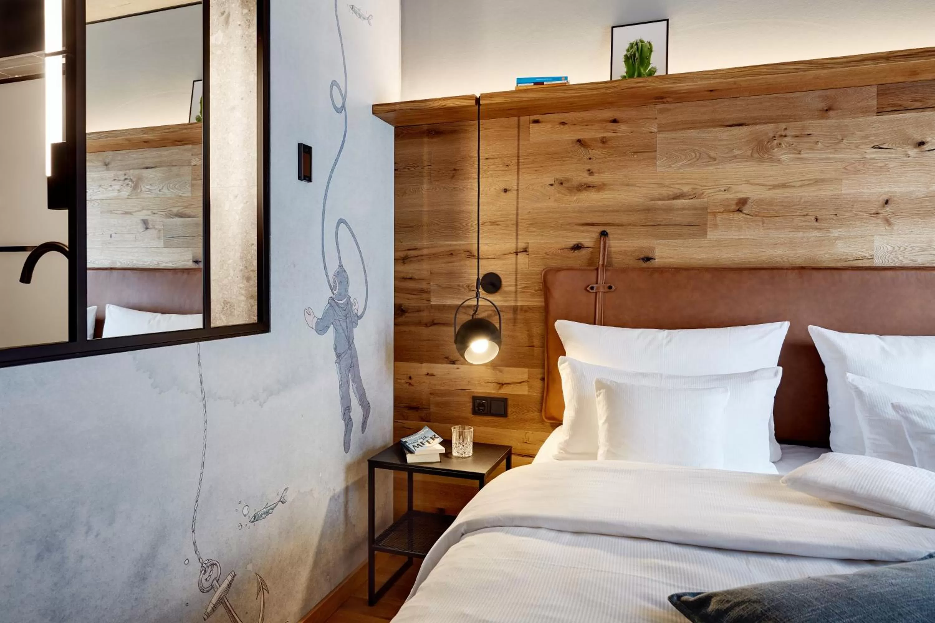 Bed in Me and All Hotel Kiel, by Hyatt