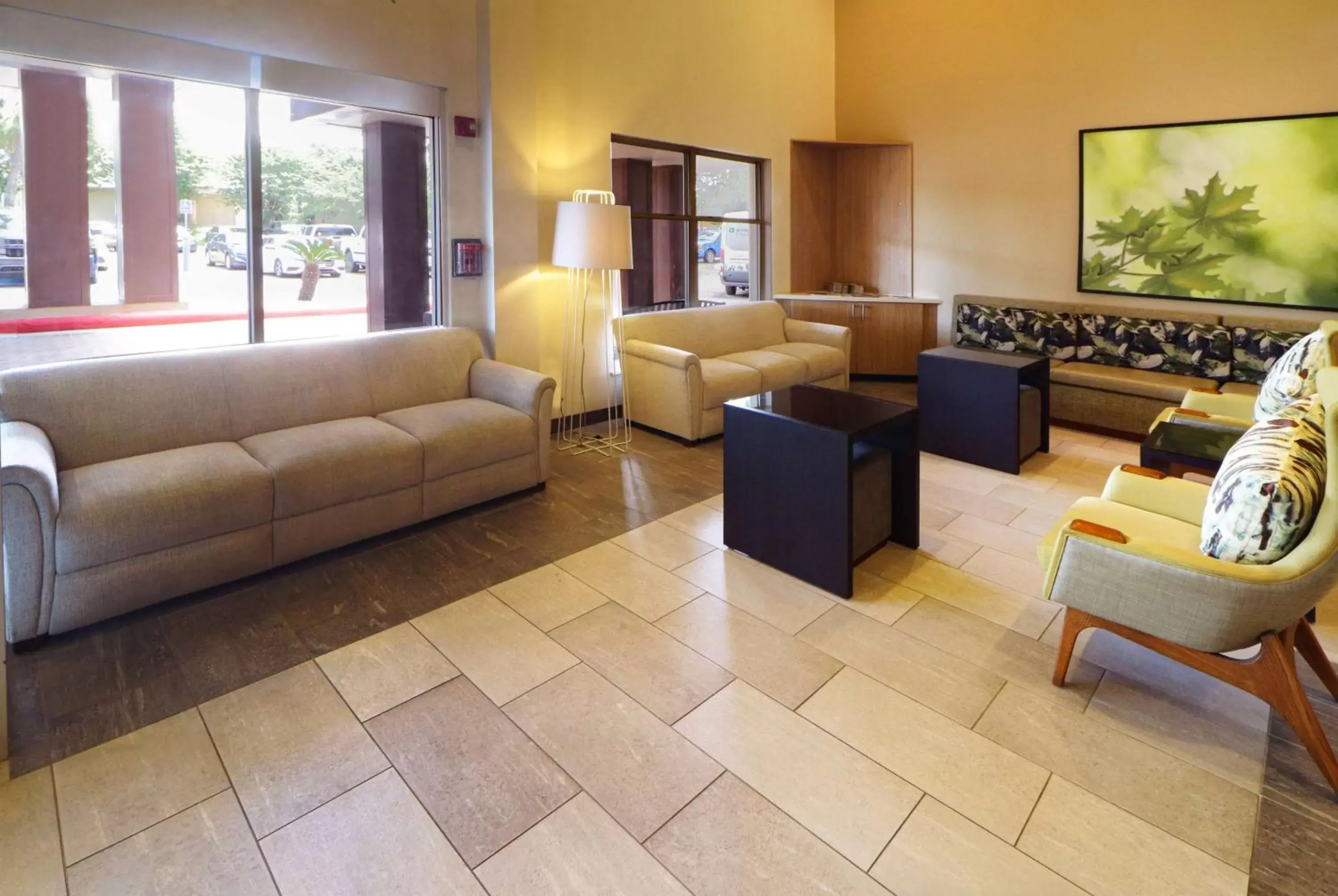 Lobby or reception, Seating Area in Wyndham Garden McAllen at La Plaza Mall