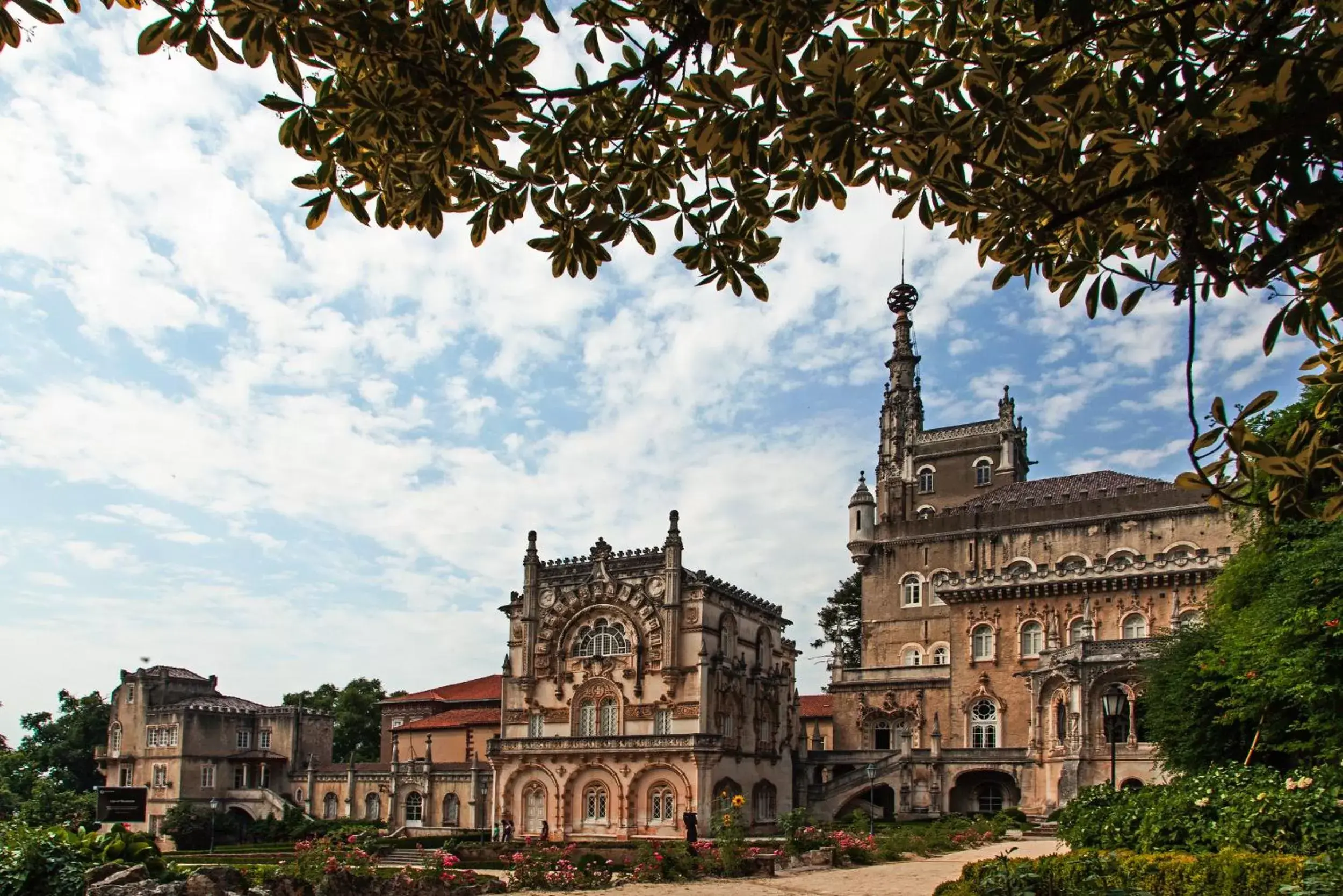 Facade/entrance in Palace Hotel do Bussaco