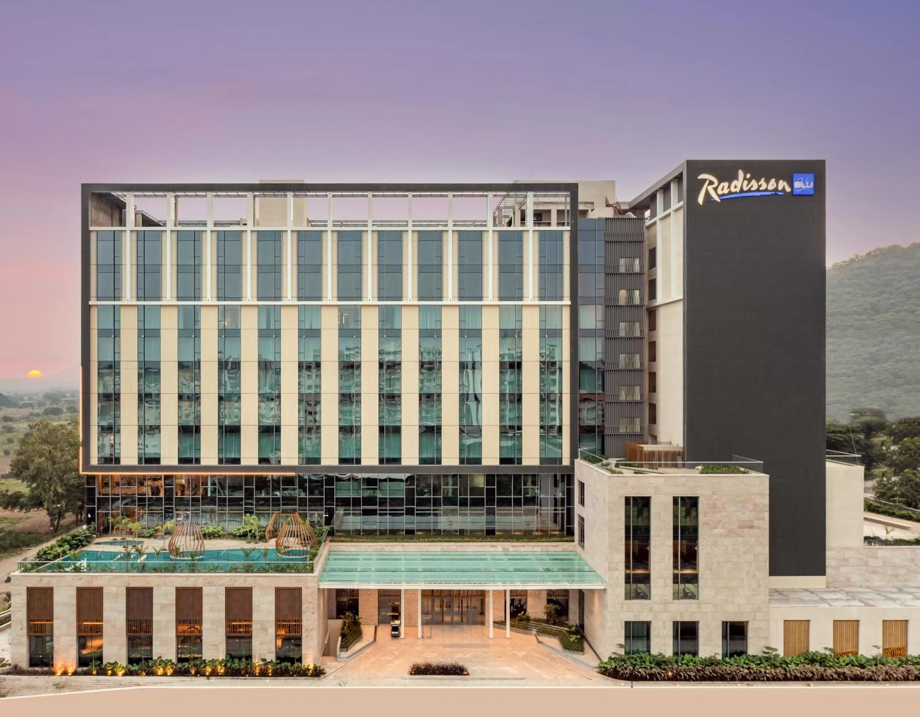 Property building in Radisson Blu Hotel & Spa, Nashik