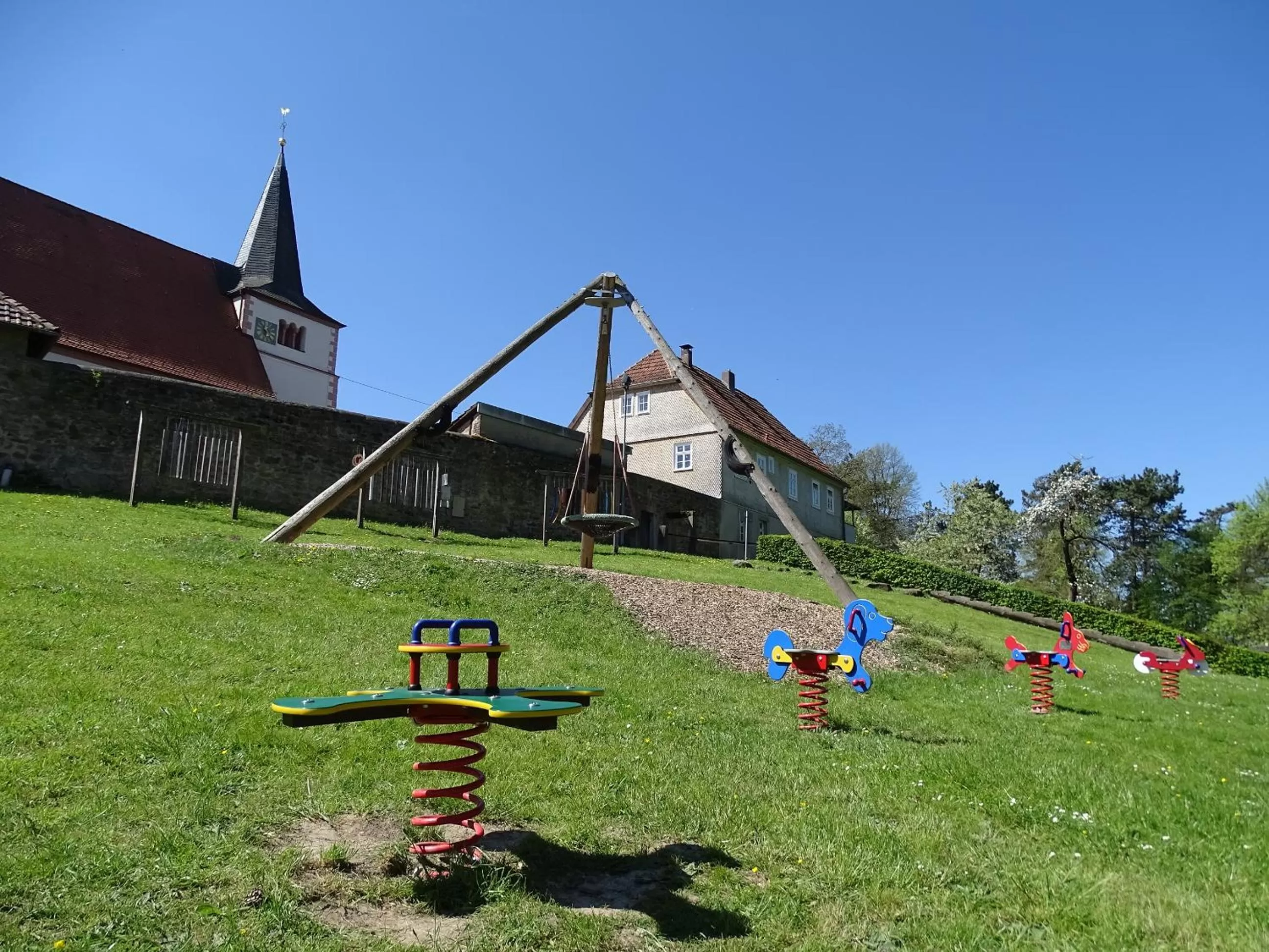 Children play ground in Der Florenberg - Gipfel für Genießer