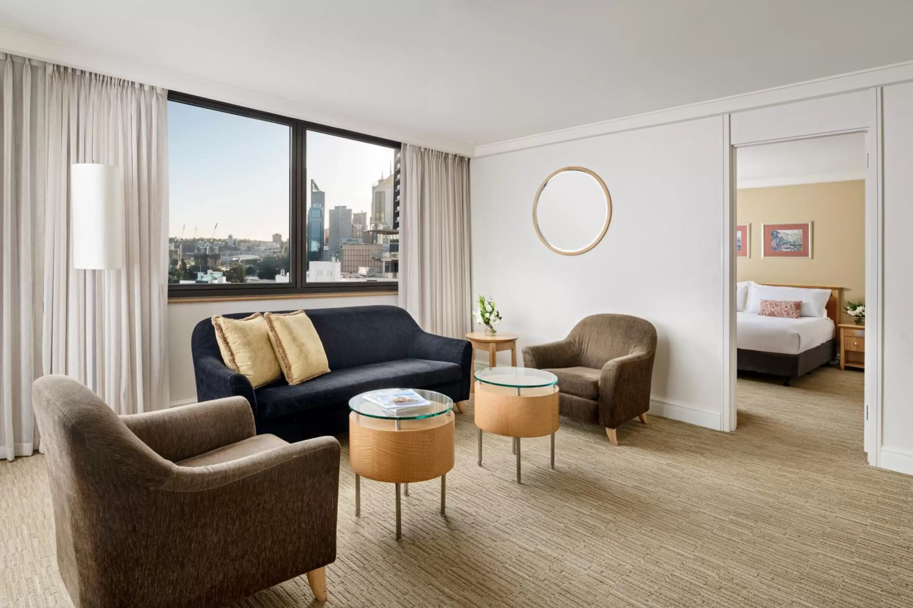 Living room, Seating Area in Pan Pacific Perth