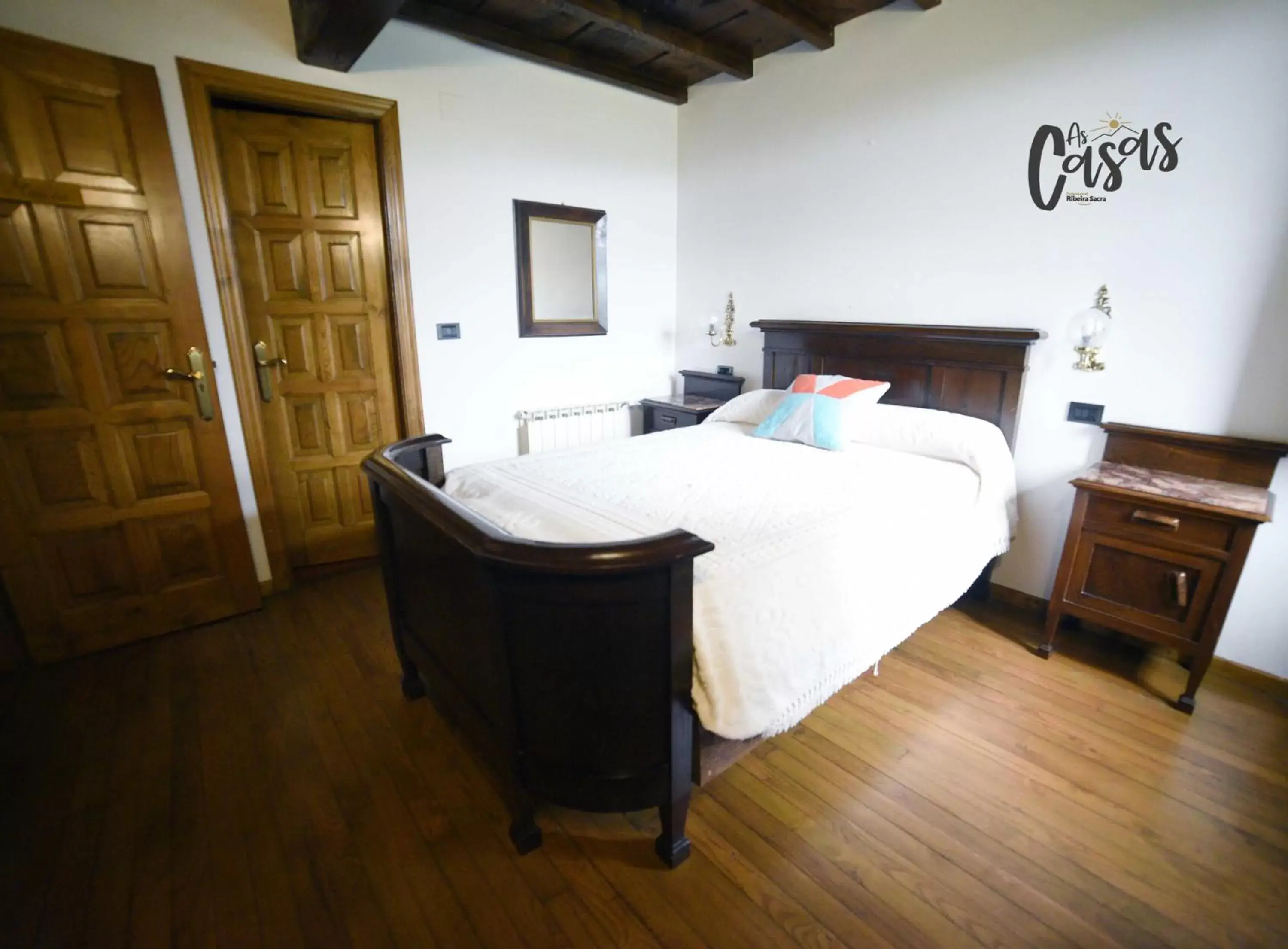 Bed in As Casas Ribeira Sacra