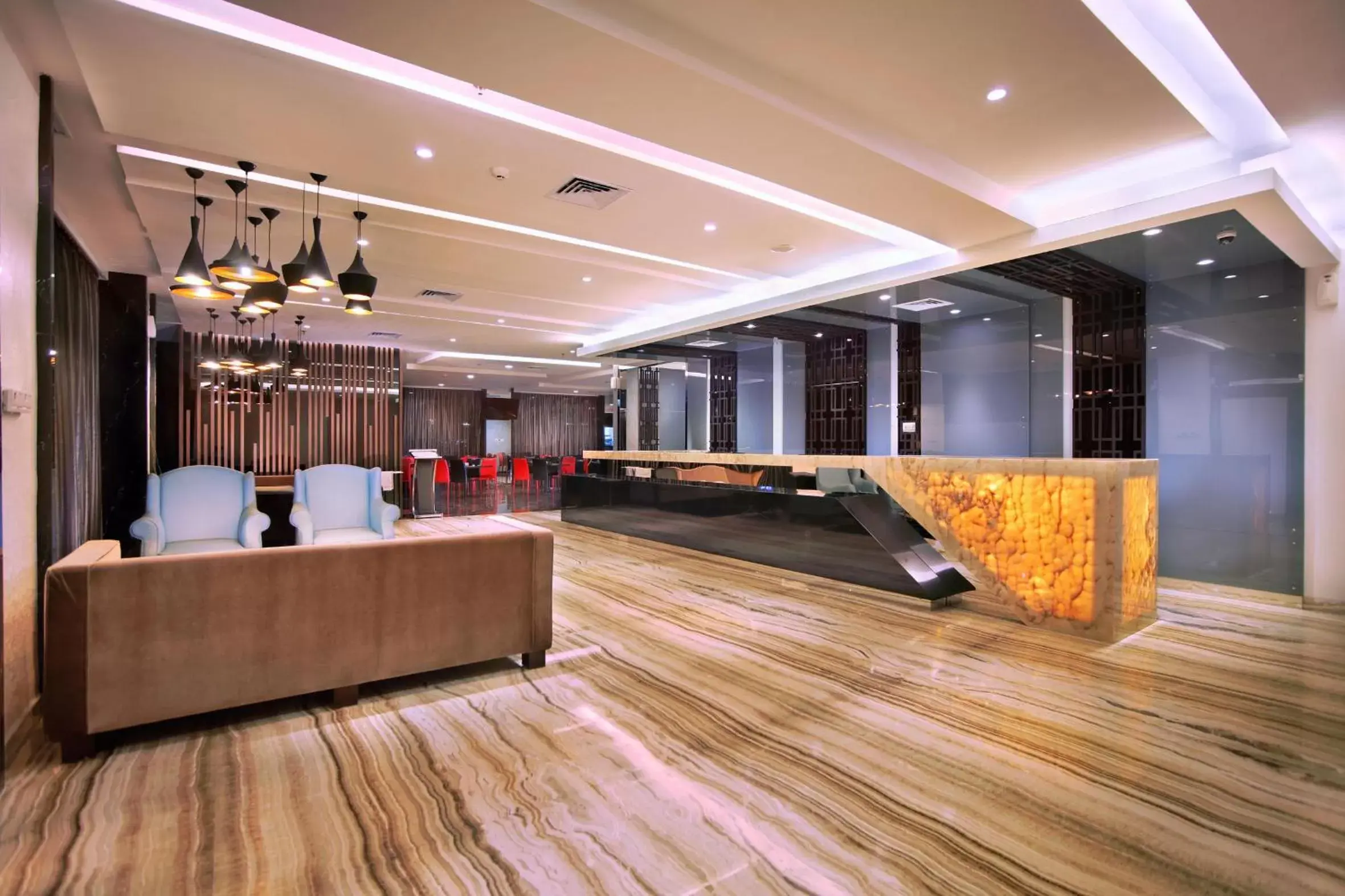 Lobby or reception, Banquet Facilities in Neo Hotel Mangga Dua by ASTON