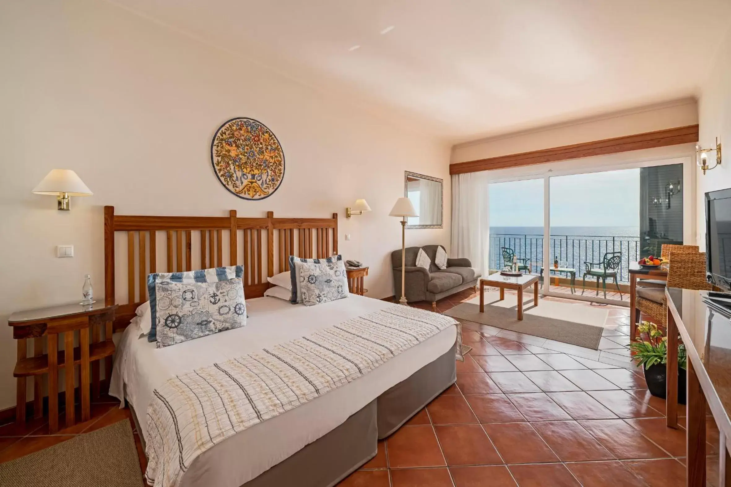 Balcony/Terrace in Albatroz Beach & Yacht Club