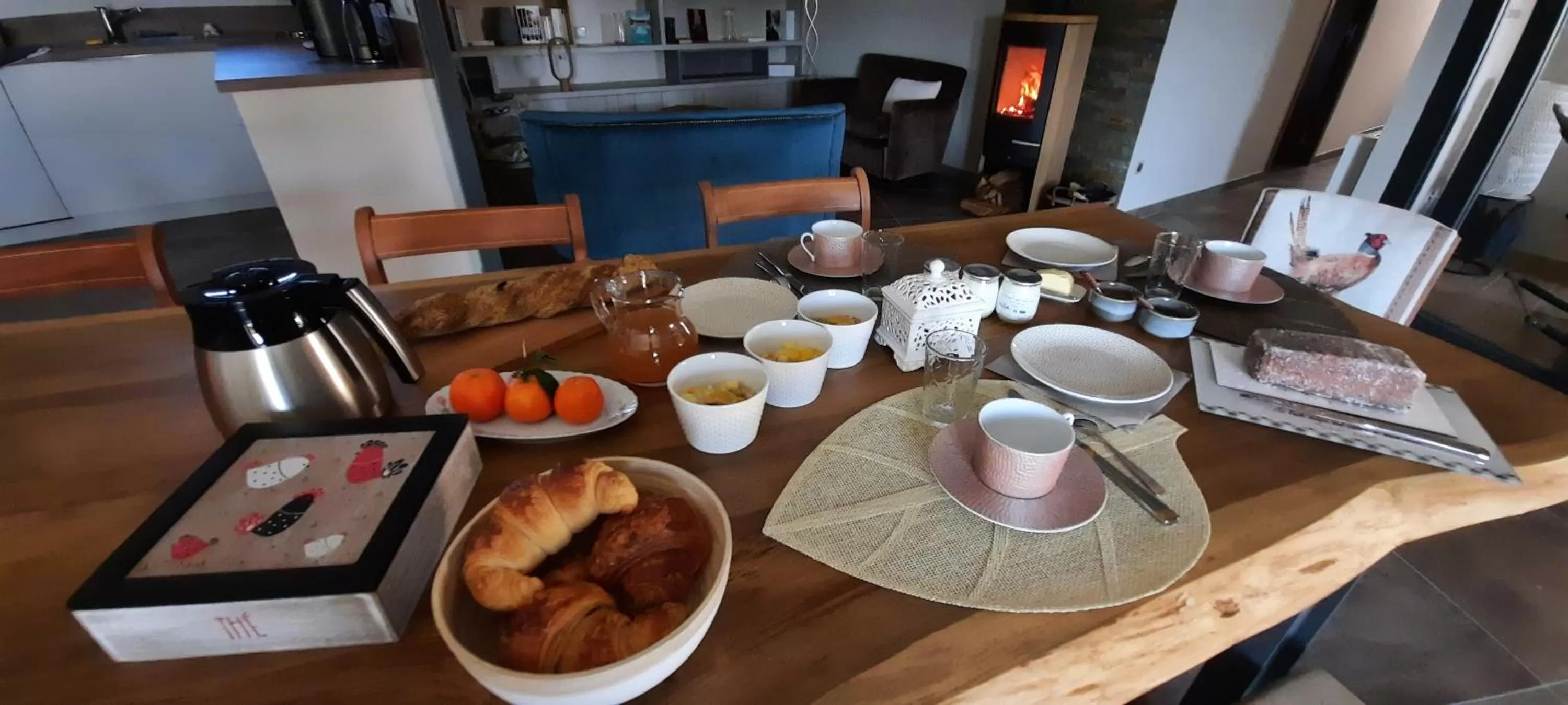 Breakfast in Bel Aujourd'hui Spa Sauna