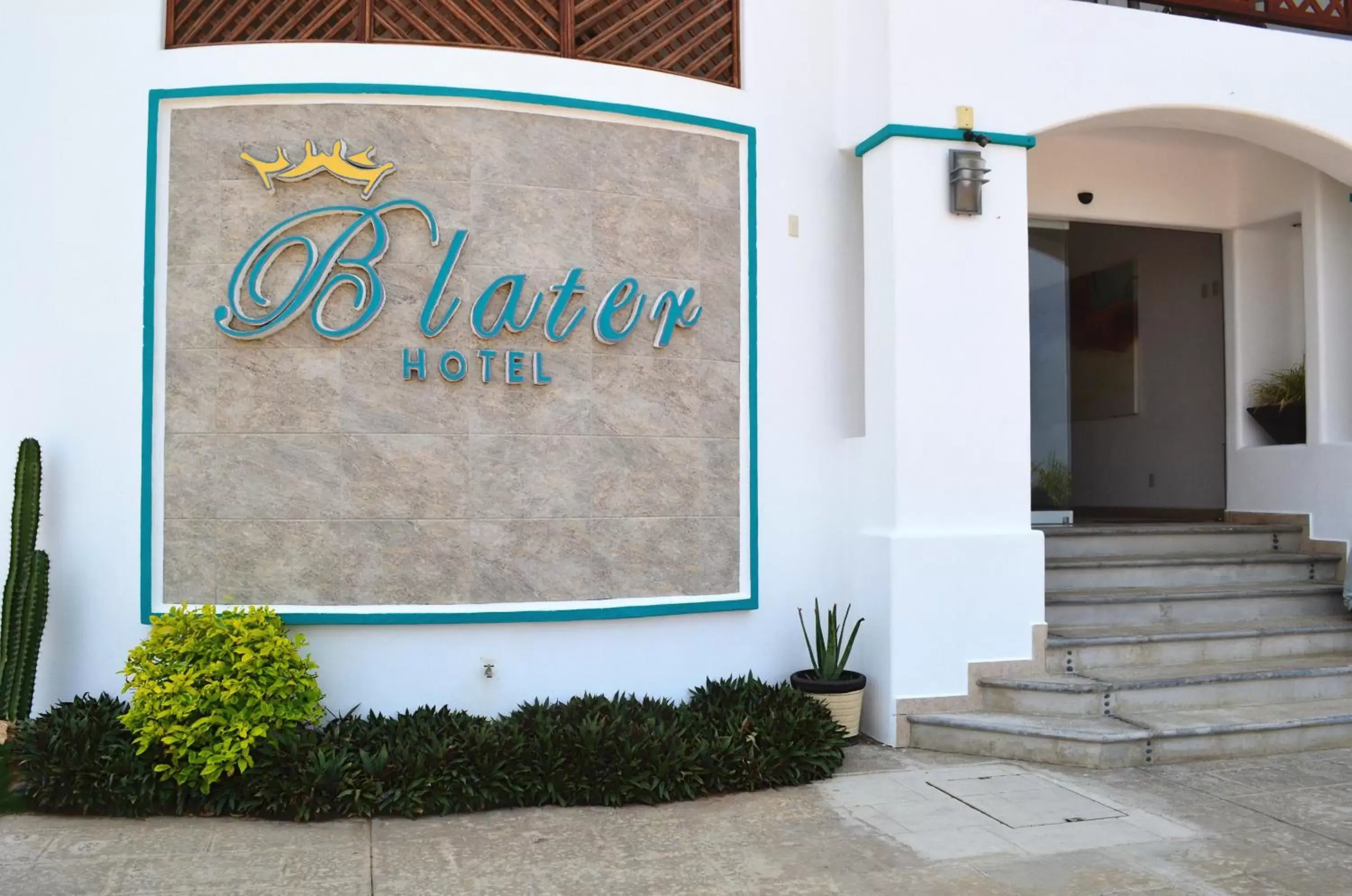 Facade/entrance in Hotel Blater