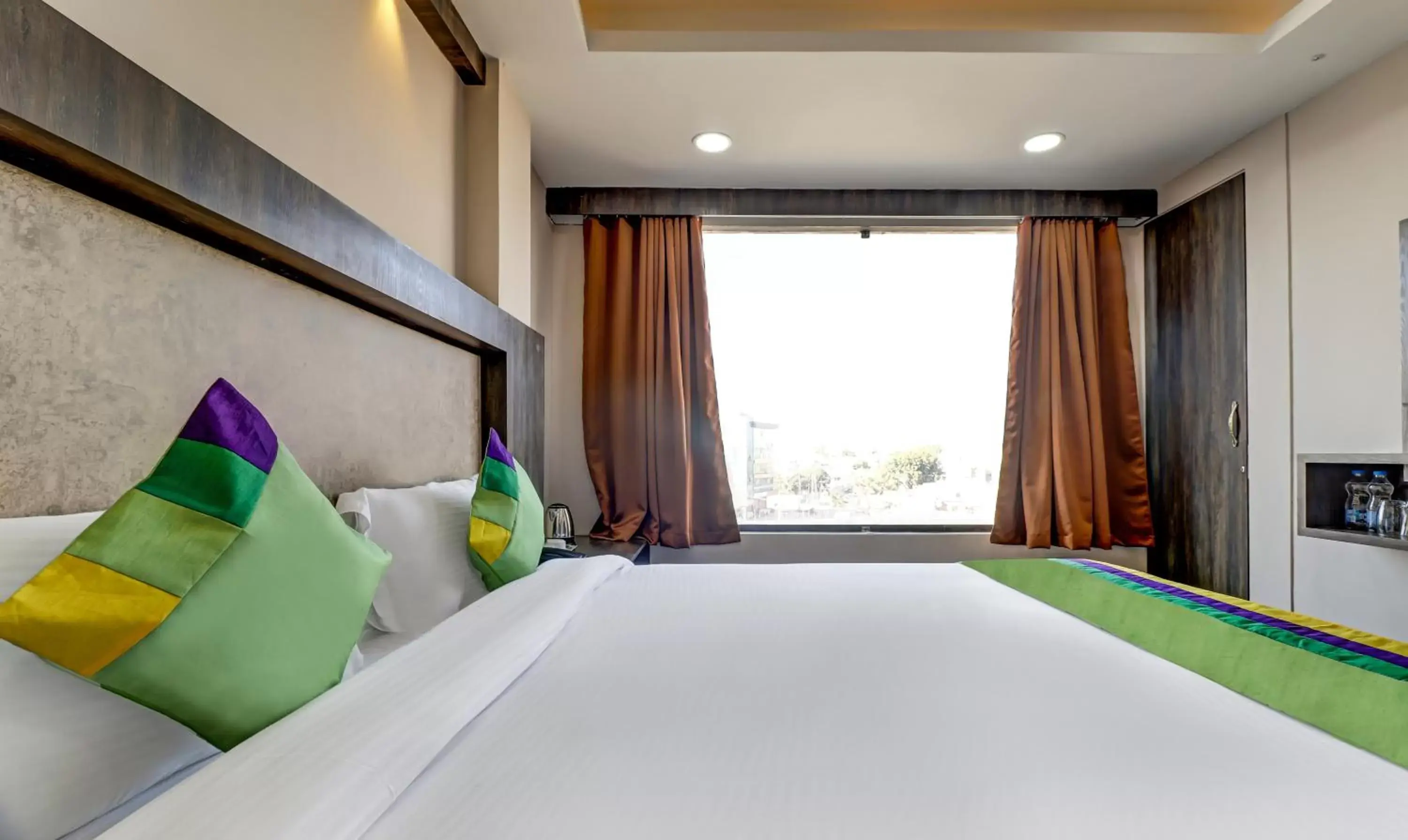 Bed in Hotel Bikalal, Bikaner Bed in Hotel Bikalal, Bikaner