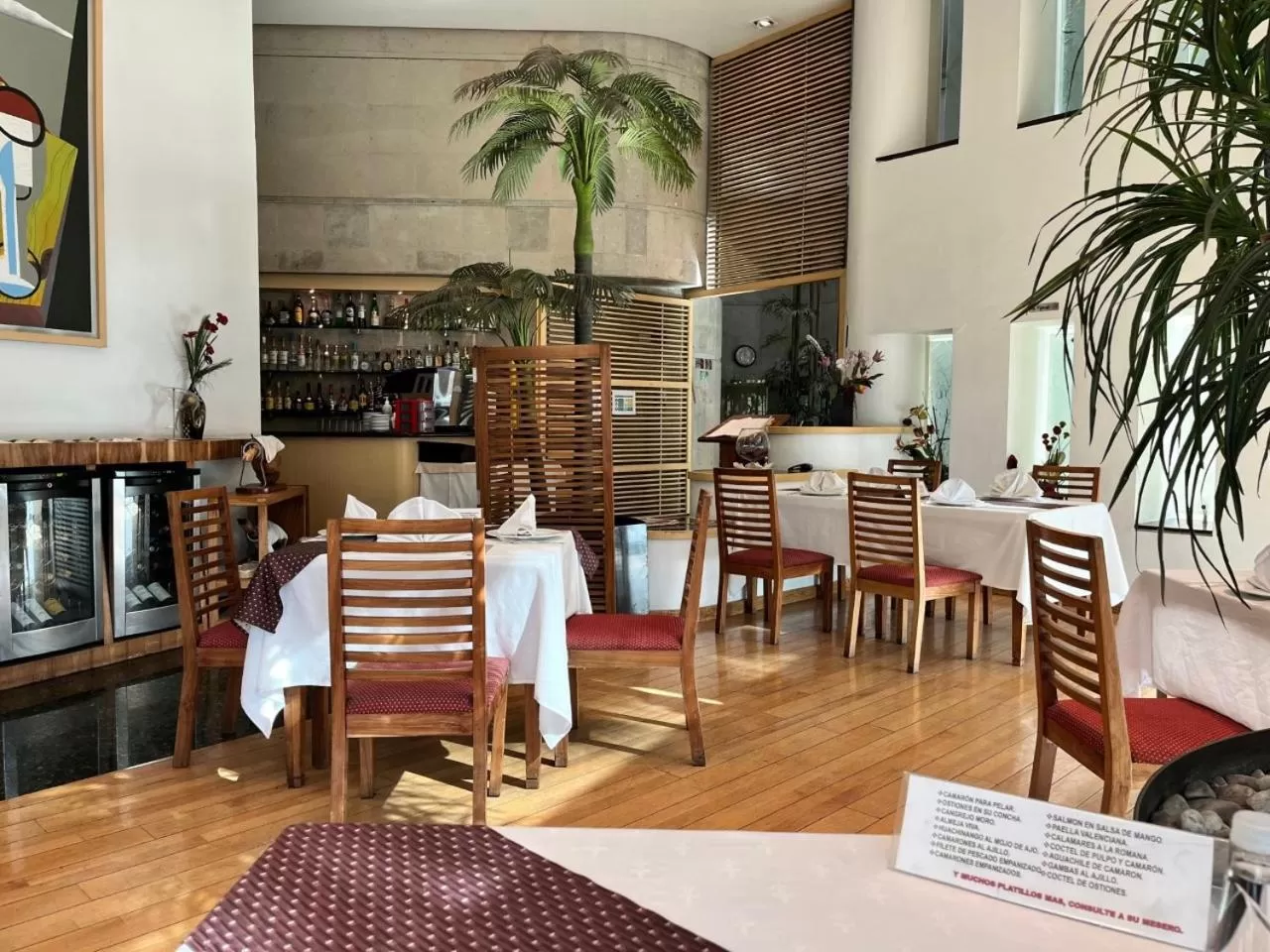 Restaurant/places to eat in Hotel Scala Magna