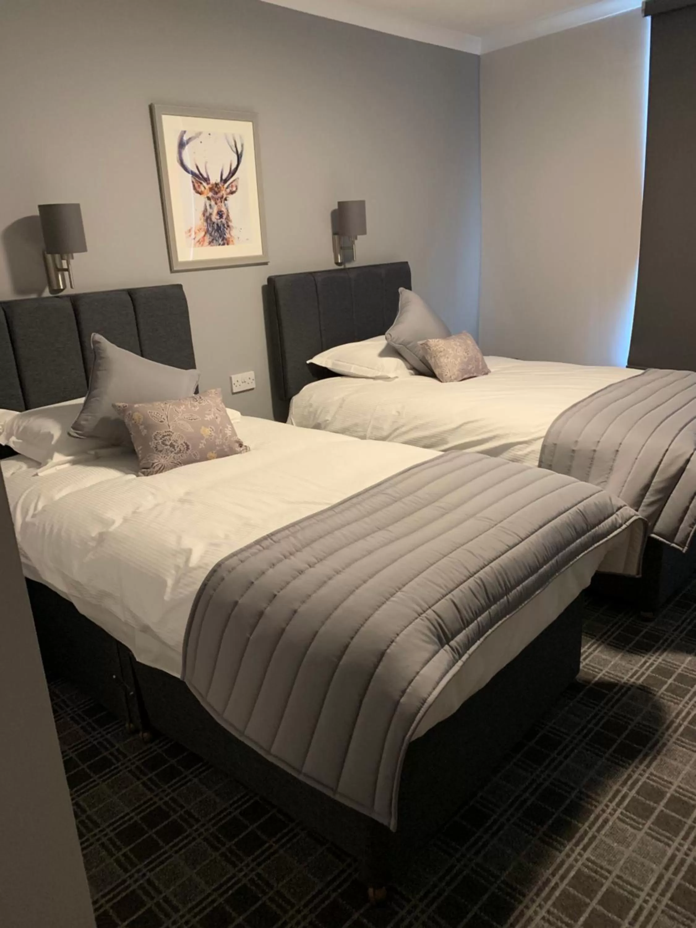 Bed in The Royal Hotel