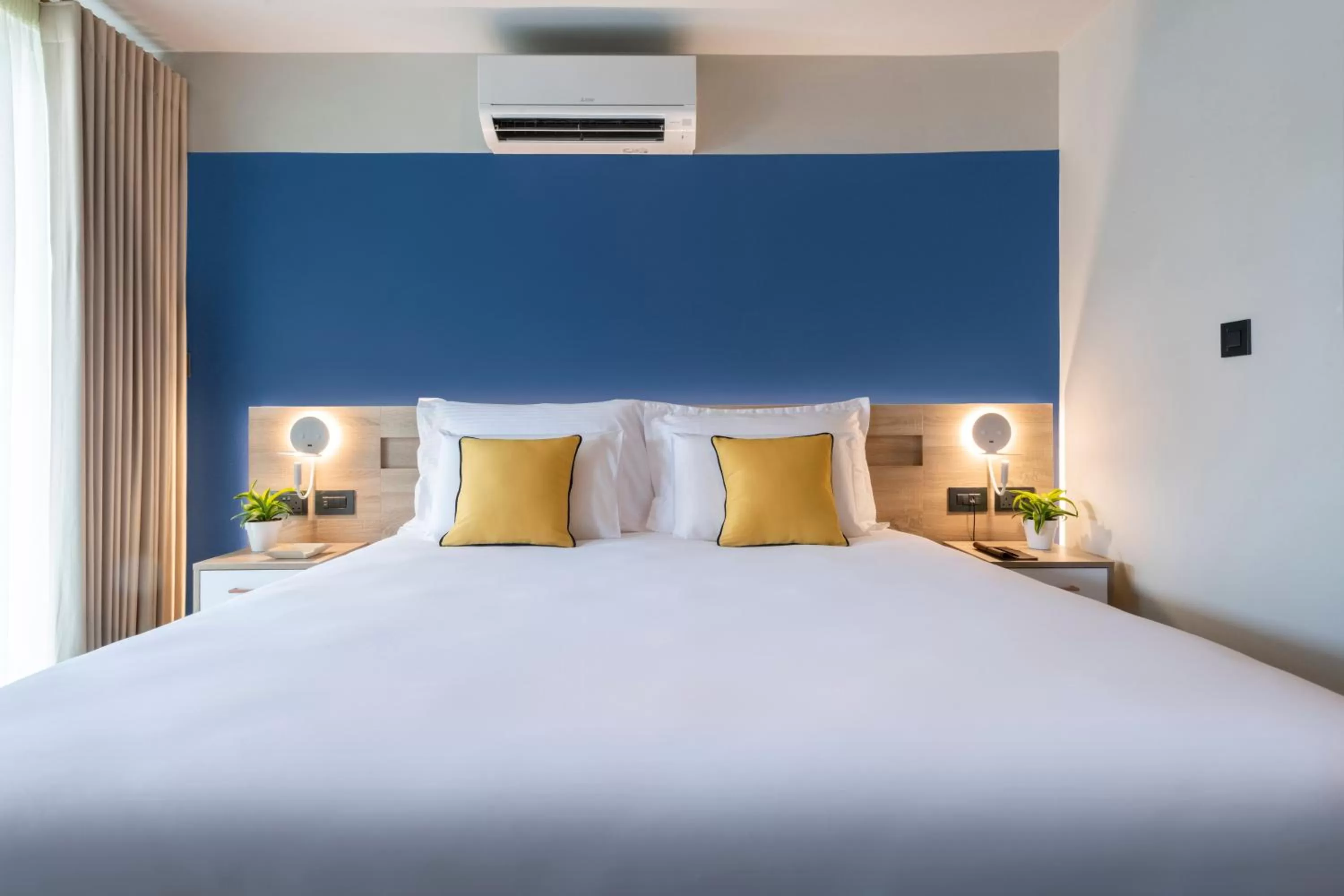 Bed in Antoniel Suites