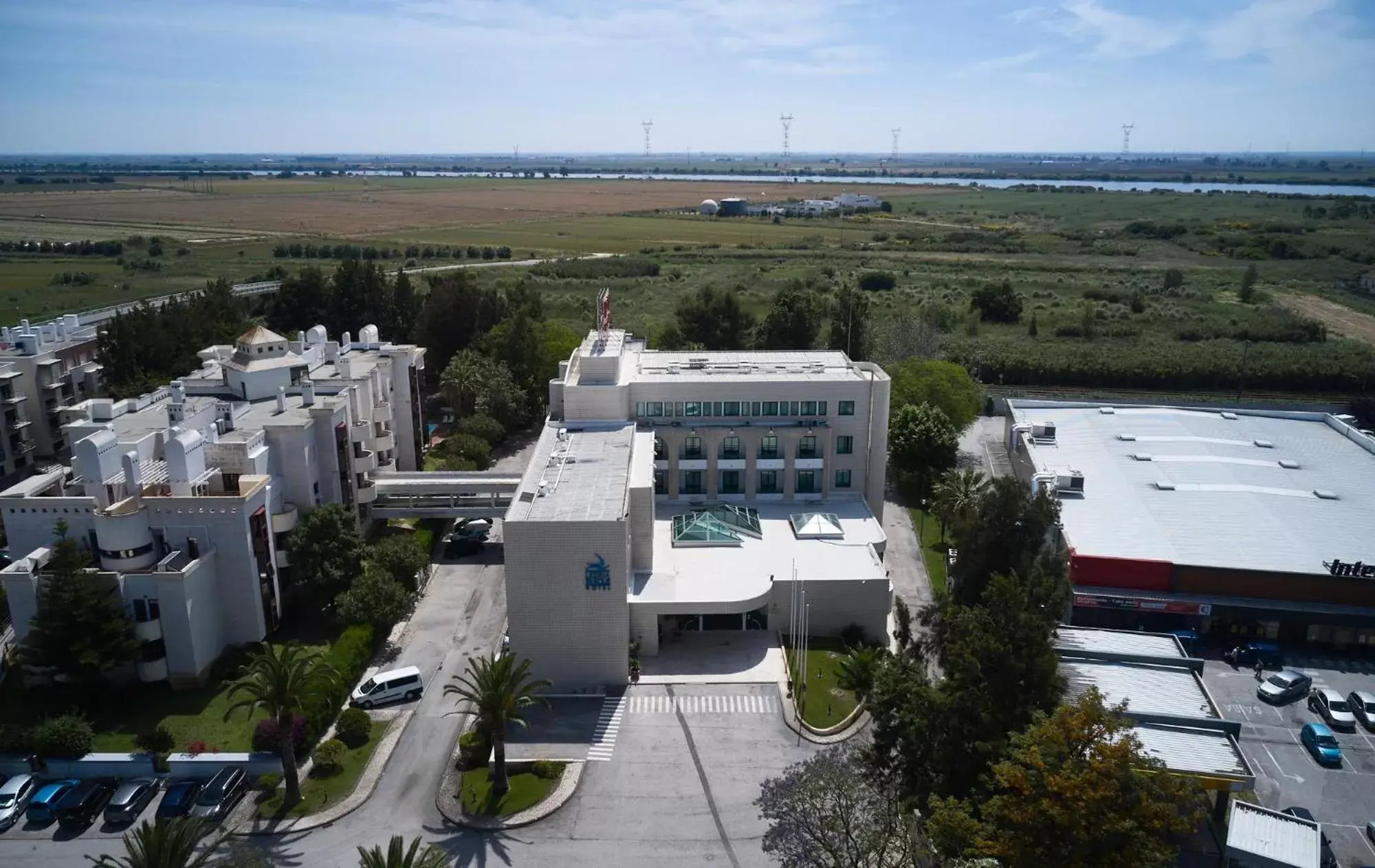 Bird's eye view, Bird's-eye View in Leziria Parque Hotel