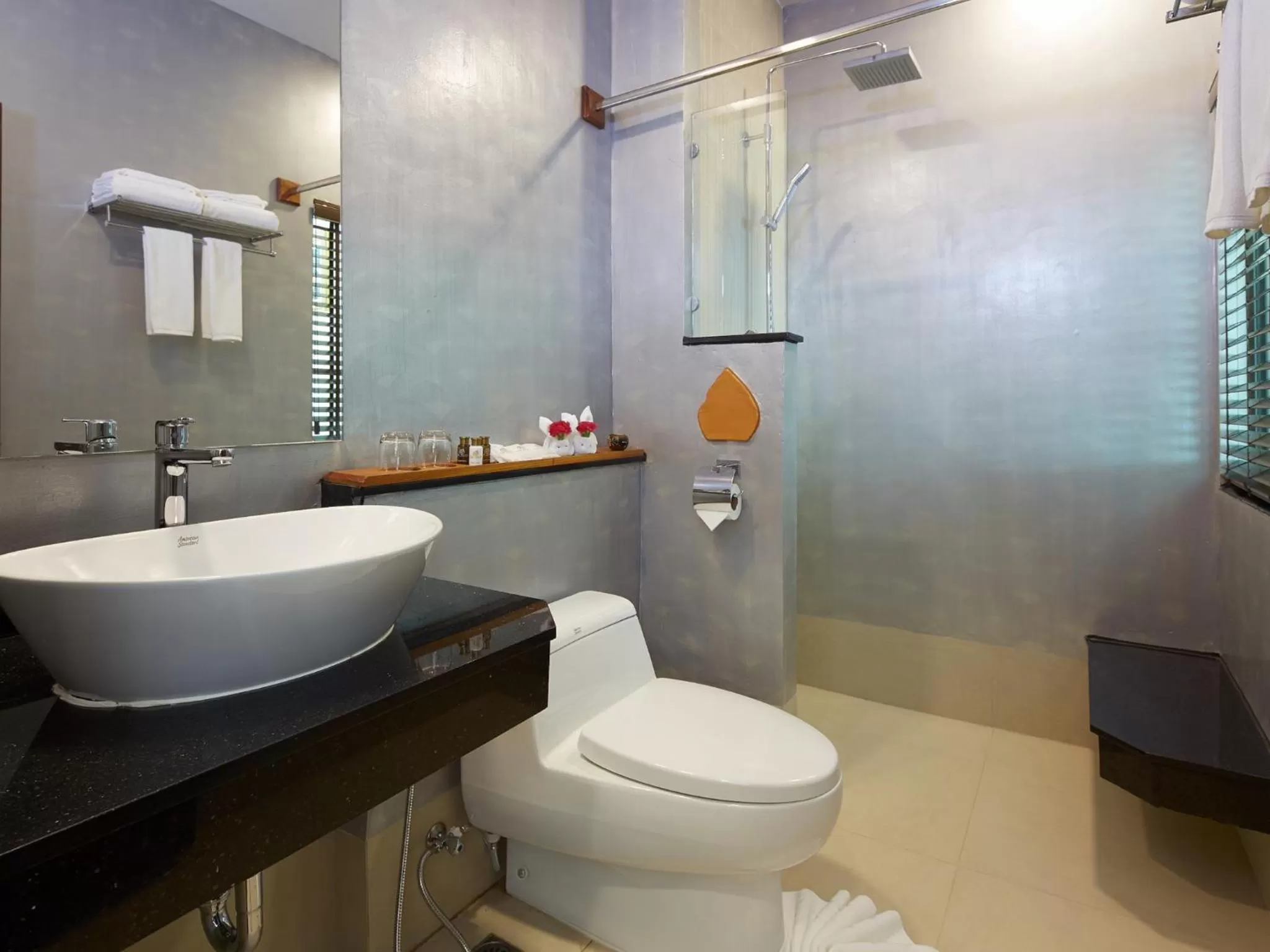 Shower in The Agate Pattaya Boutique Resort