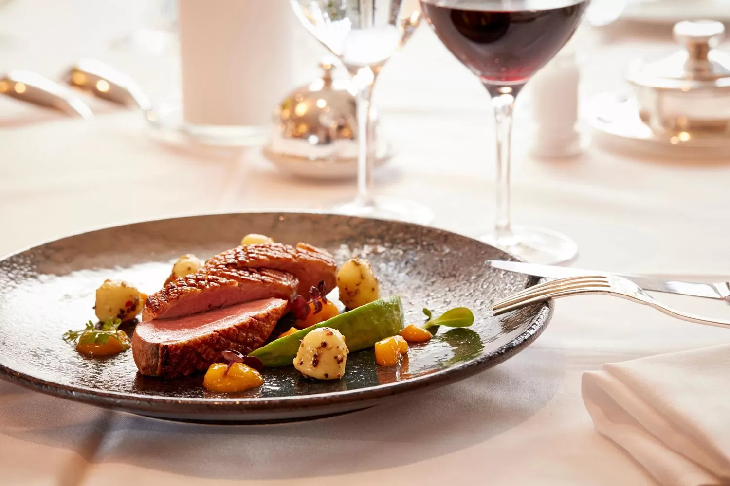 Dinner in Hotel Schweizerhof Zürich