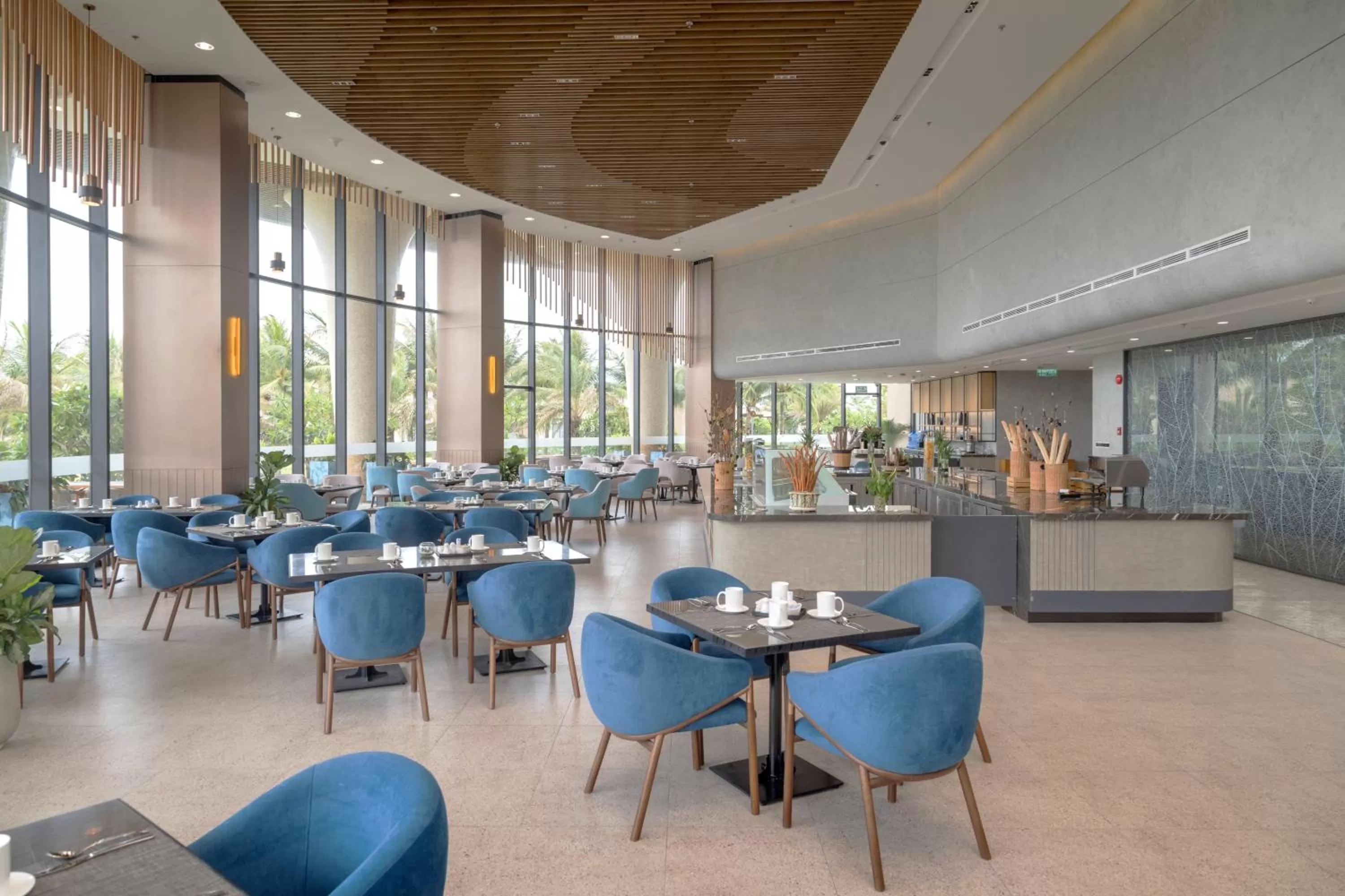 Breakfast in Wyndham Garden Cam Ranh Resort