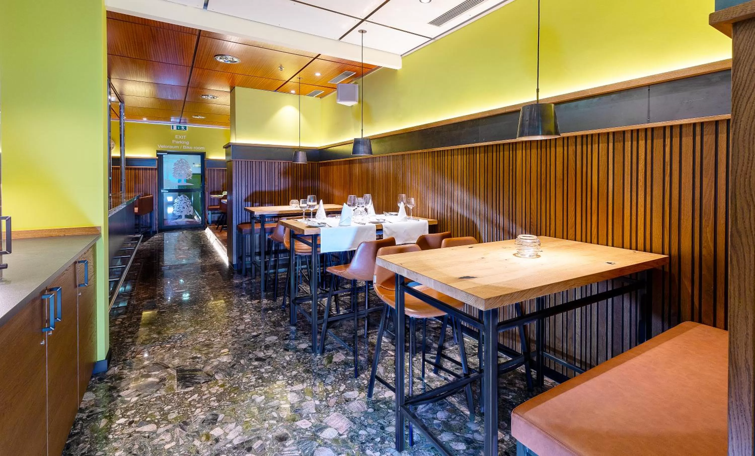 Restaurant/places to eat in Hotel Linde - 24h Self Check-in