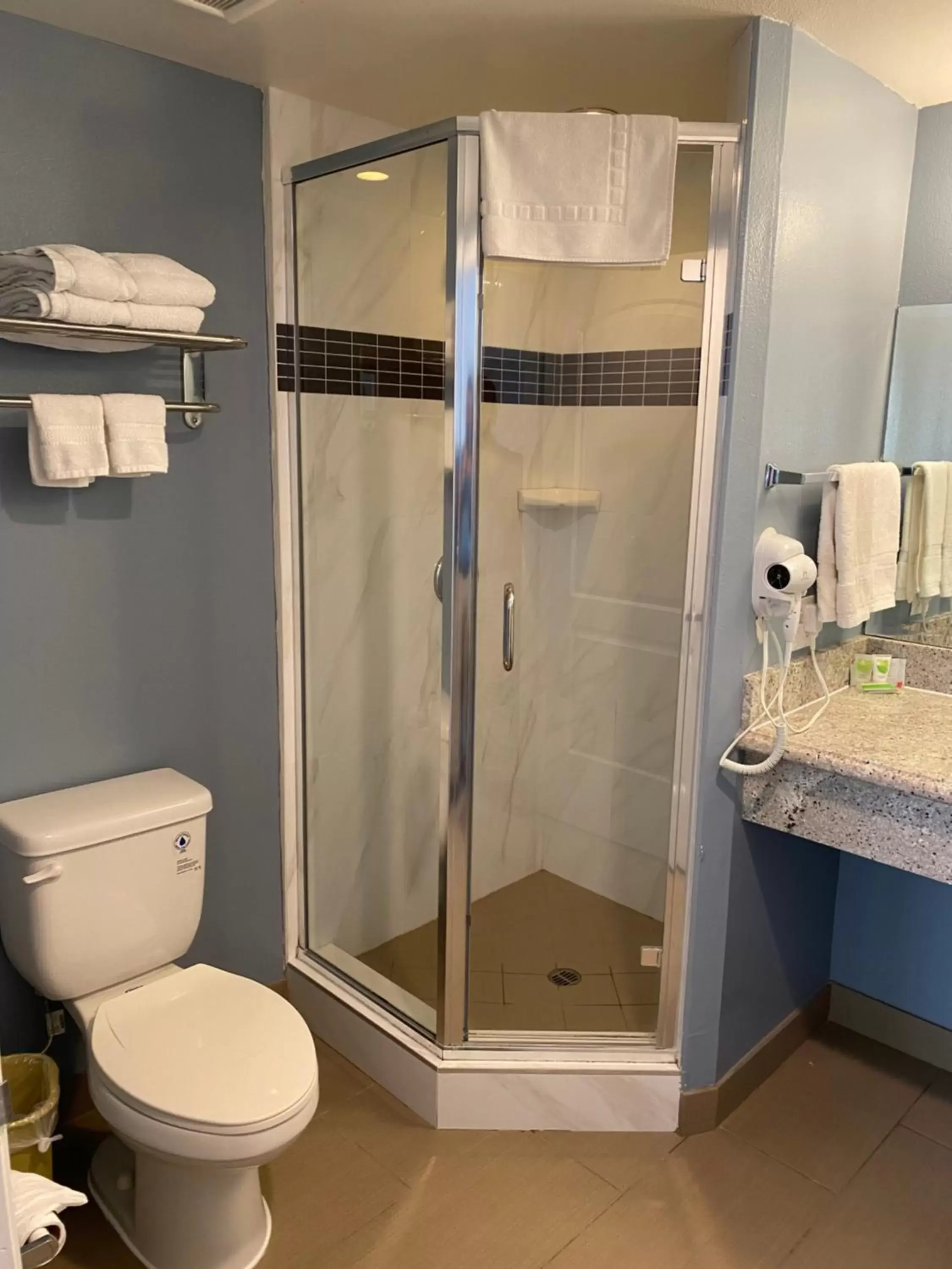 Shower, Bathroom in Ocean Surf Inn & Suites