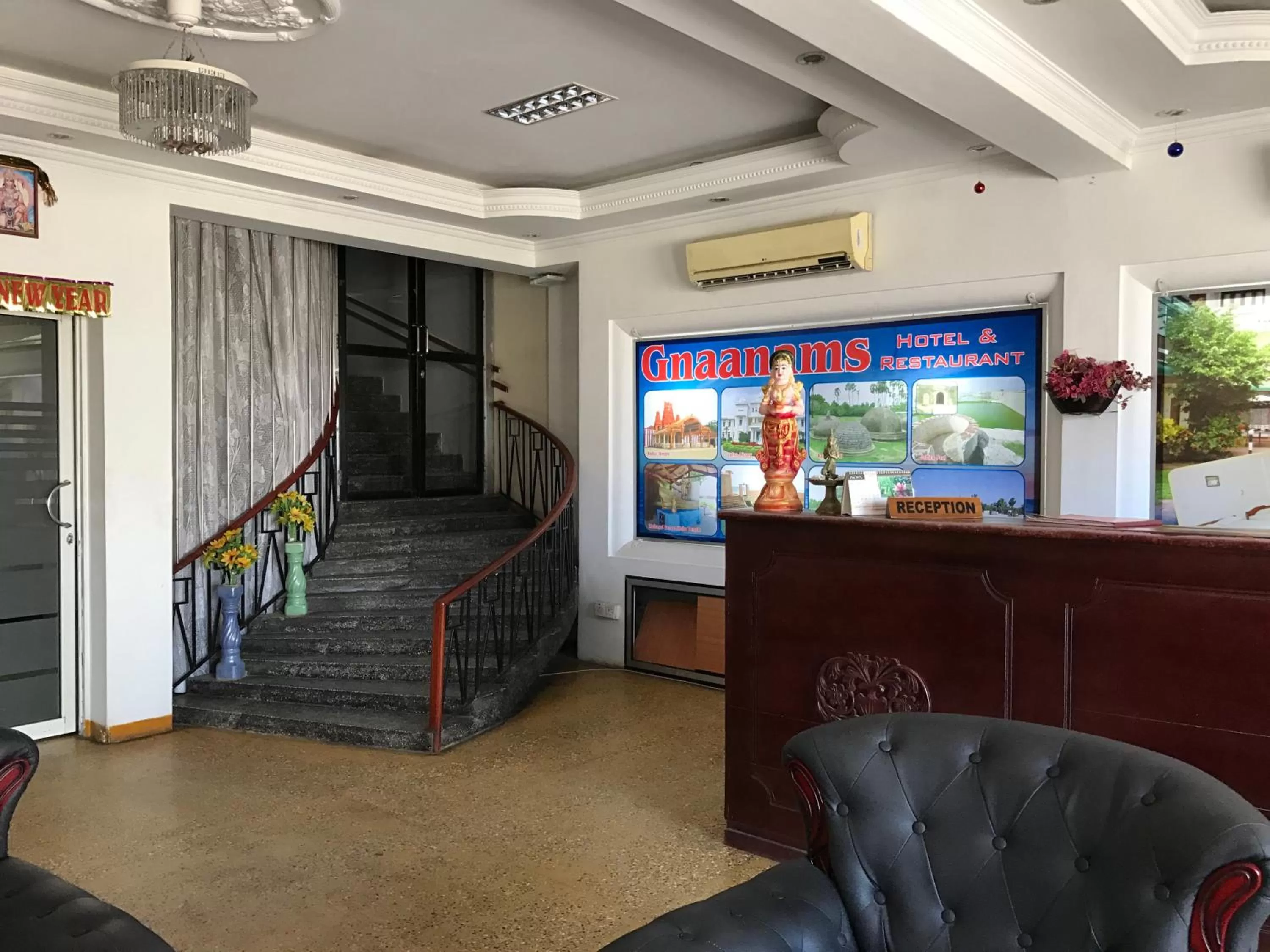 Property building in Gnaanams Hotel and Restaurant