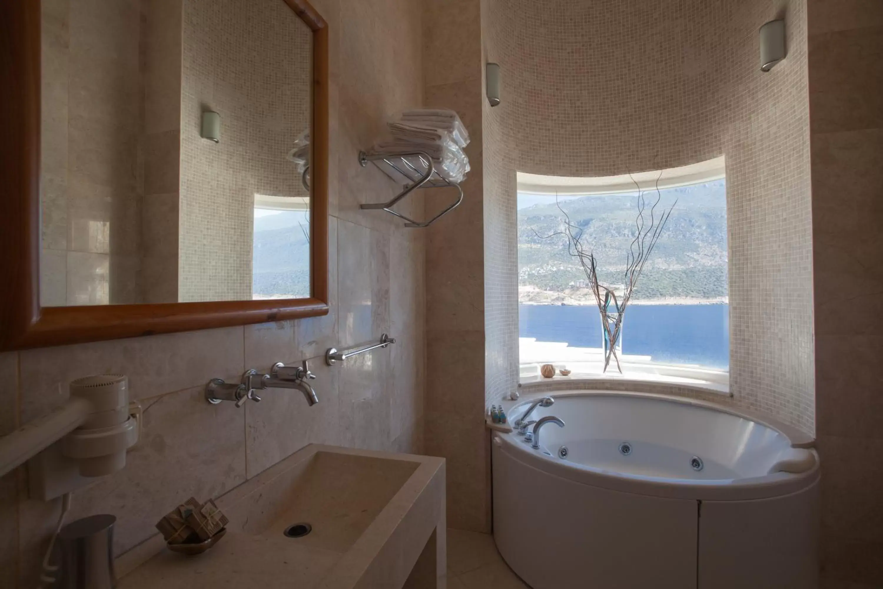 Bathroom in Mekvin Hotels Deniz Feneri Lighthouse