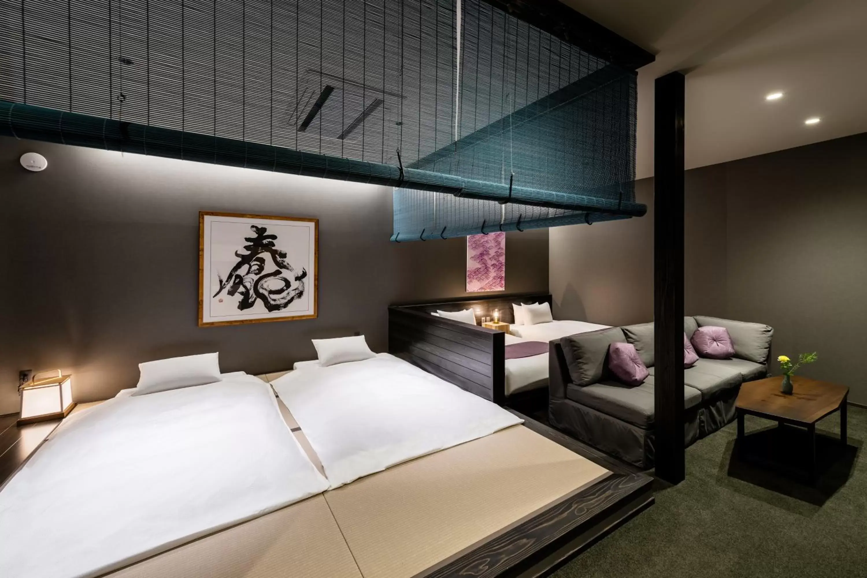 Photo of the whole room, Bed in THE MACHIYA HOTEL TAKAYAMA