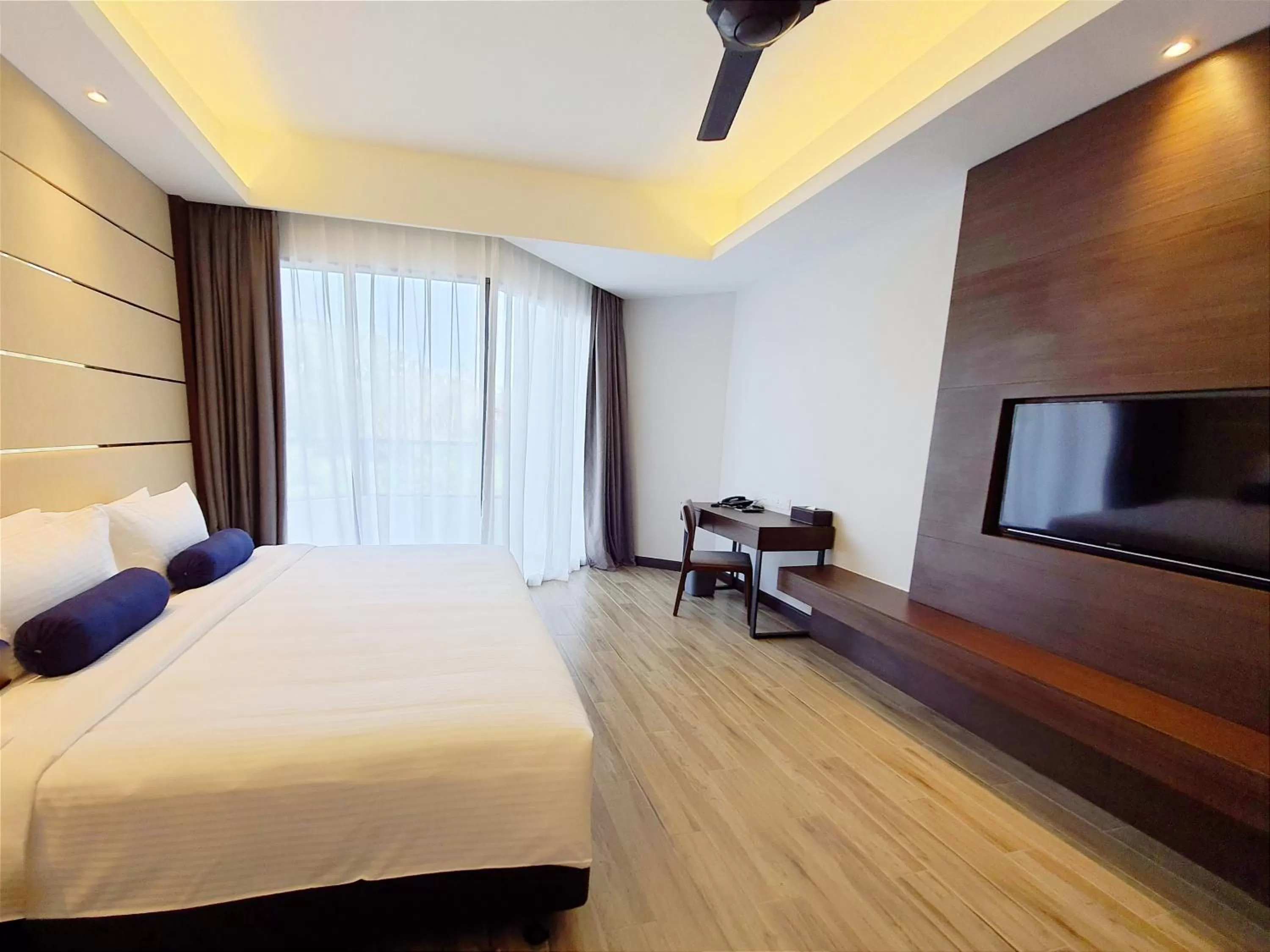 Photo of the whole room, Bed in Pacific Regency Beach Resort, Port Dickson