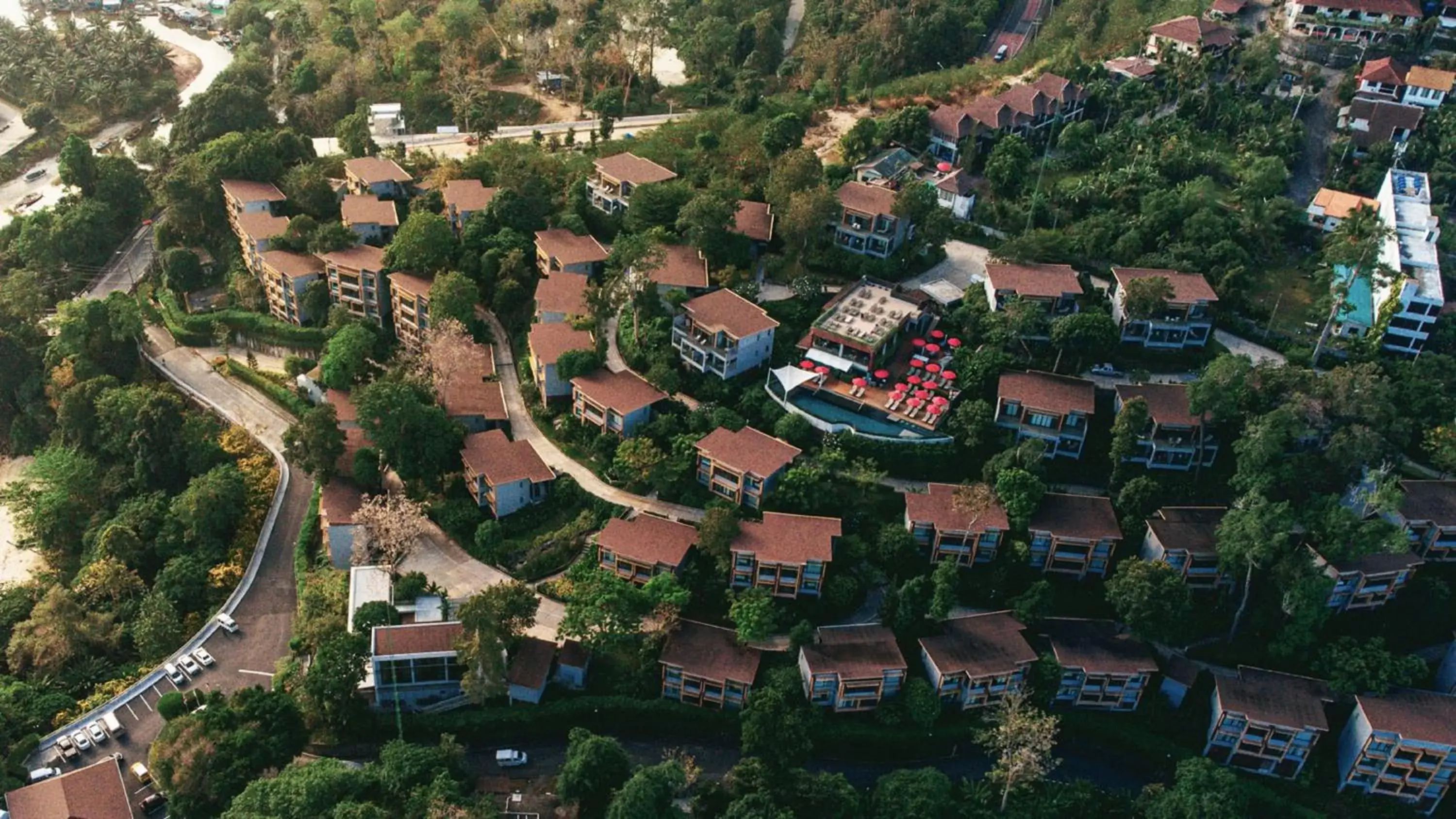 Property building, Bird's-eye View in Amari Phuket