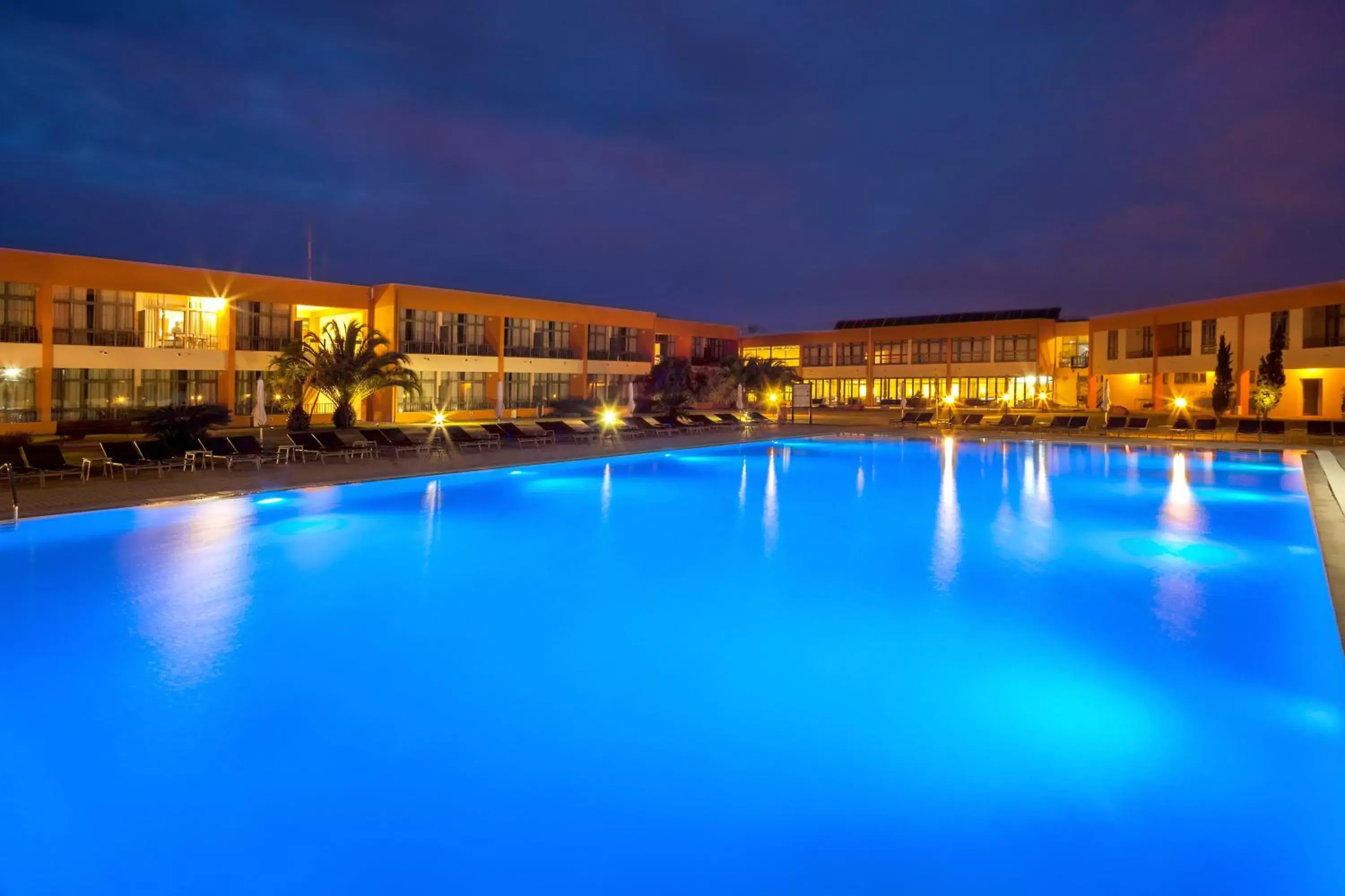 Night, Swimming Pool in VILA PARK Nature & Business Hotel