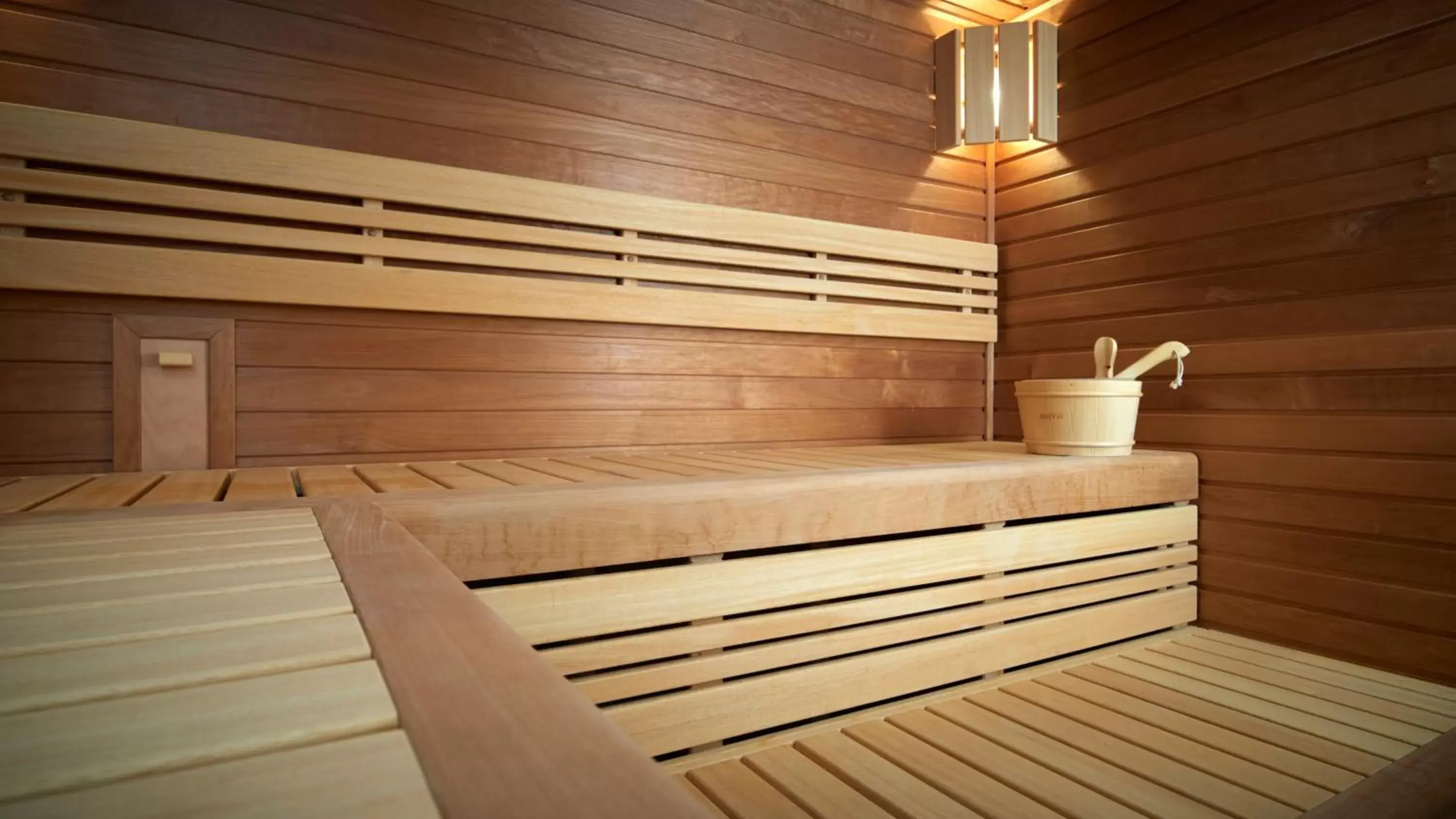 Sauna in OREA Resort Santon Brno