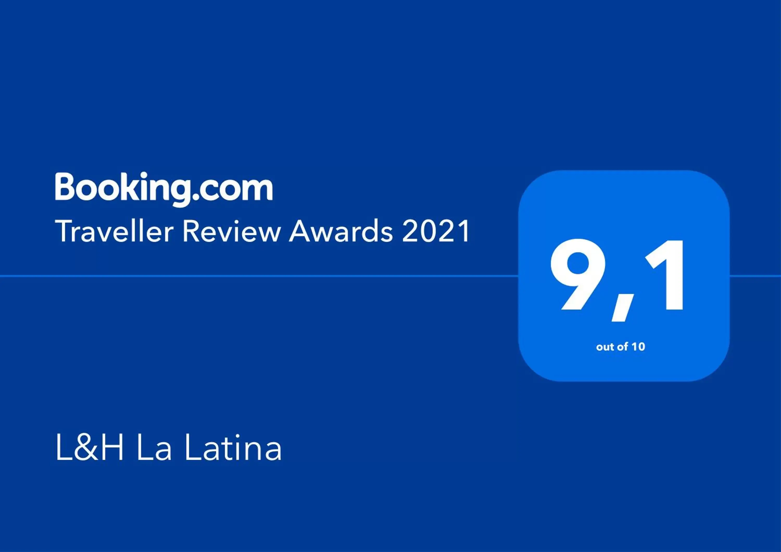 Certificate/Award, Logo/Certificate/Sign/Award in L&H La Latina Selection