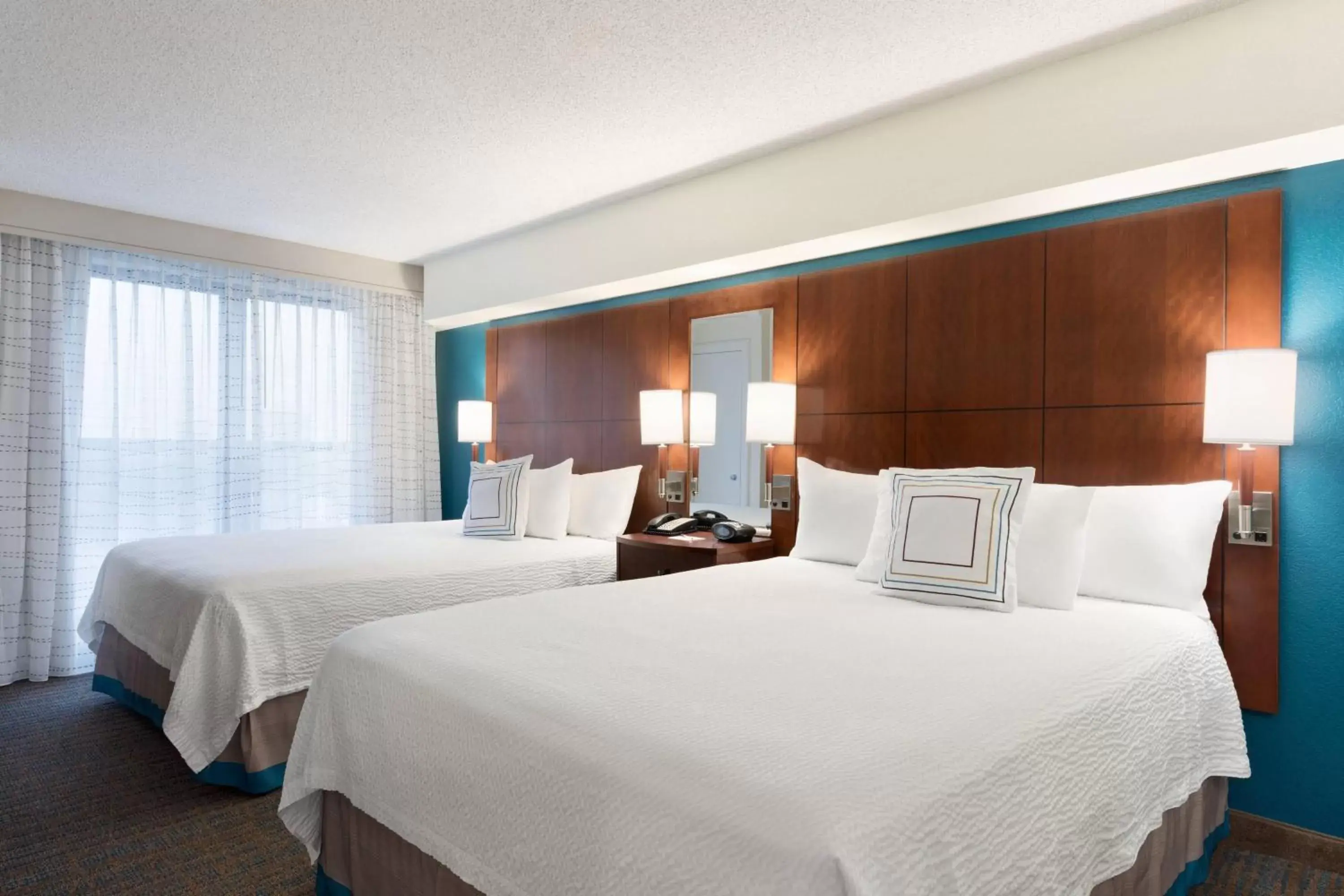 Bedroom, Bed in Residence Inn by Marriott Oklahoma City Downtown/Bricktown